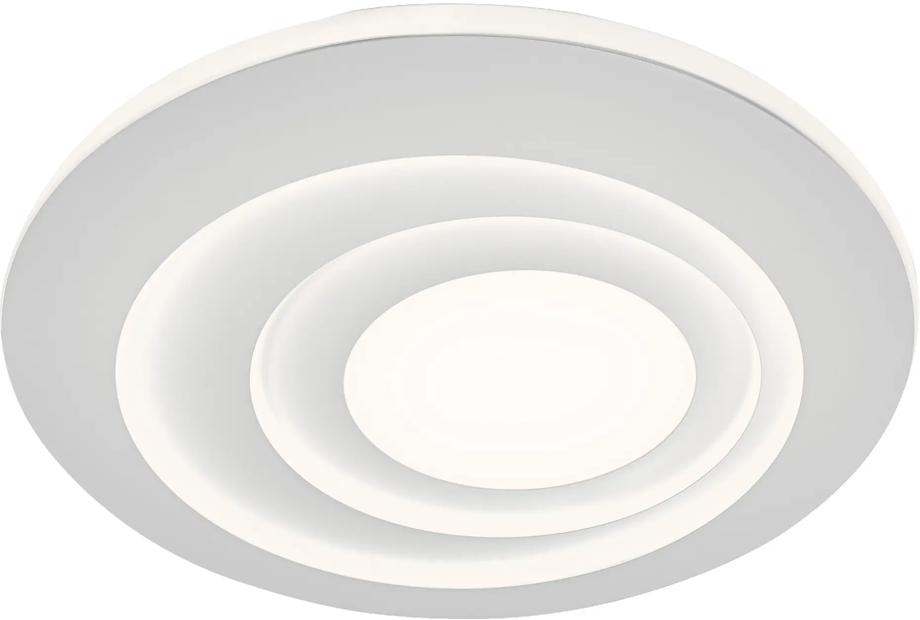 Osram LED Deckenleuchte Orbis Spiral Round weiß Ø 51 cm 42 W 