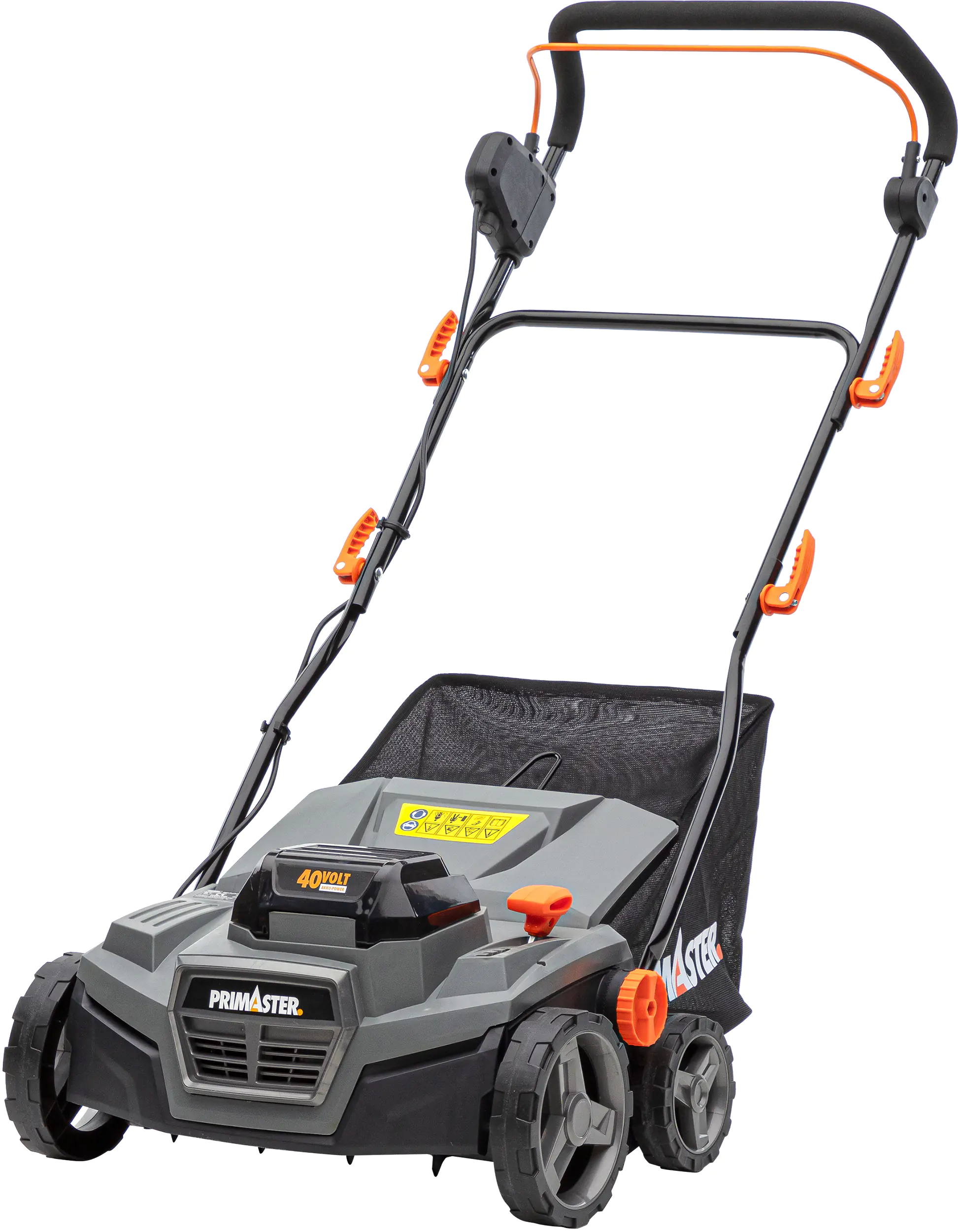 Primaster Akku-Vertikutierer PMAVL 40 V Solo 38 cm Arbeitsbreite bis 400 m²