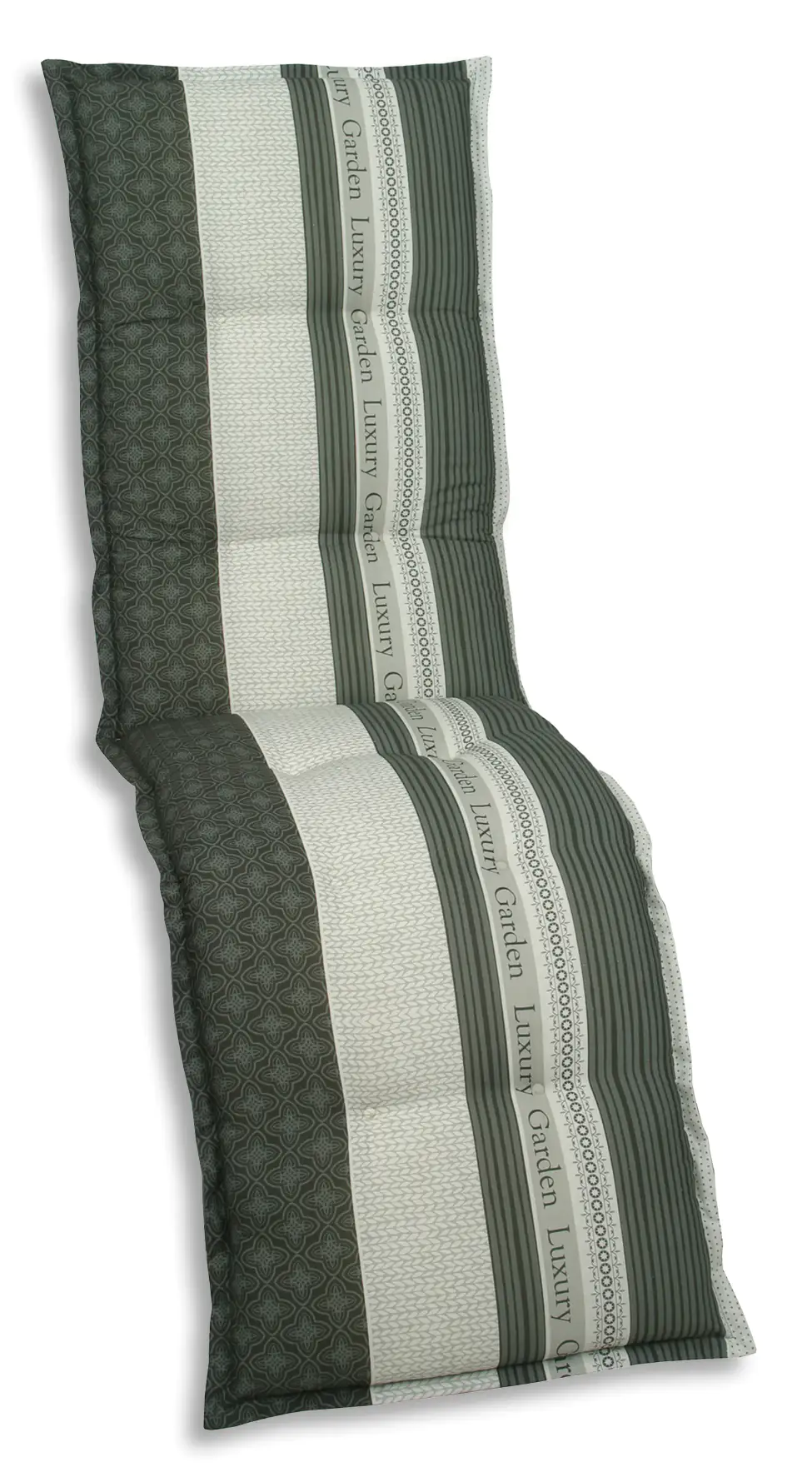 GO-DE Relax-Auflage 170 x 50 x 8 cm, grau, anthrazit
