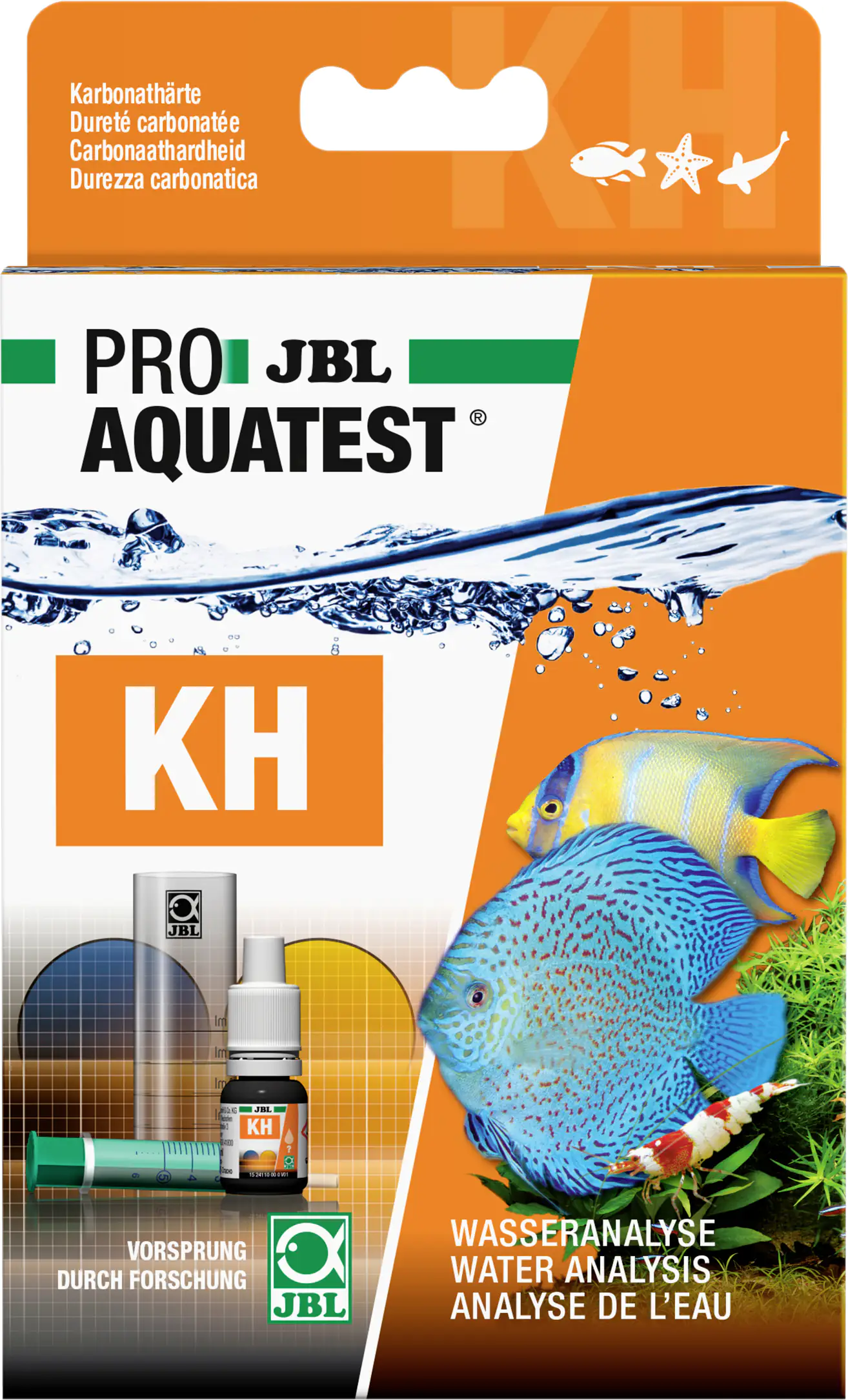 JBL PROAQUATEST KH Karbonathärte weiß / transparent / schwarz