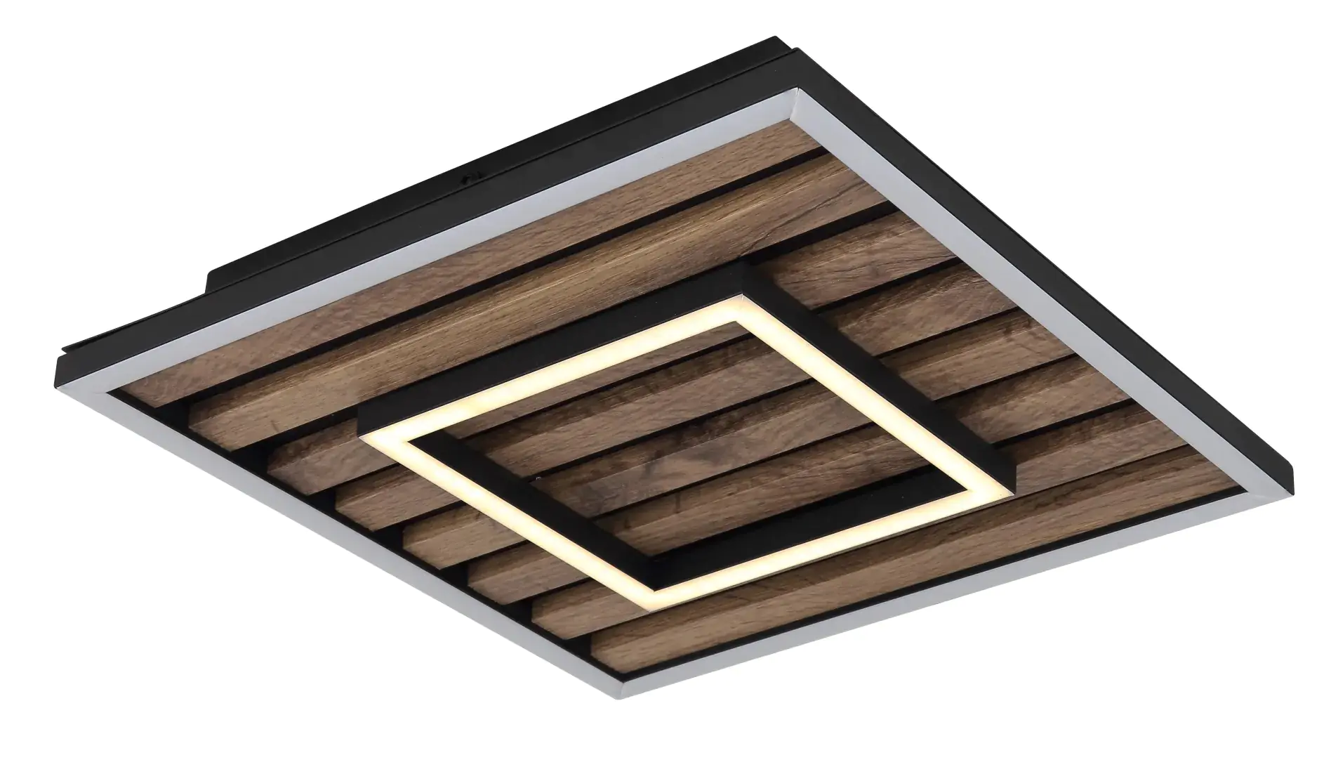 Globo LED Deckenleuchte Woody 30 cm