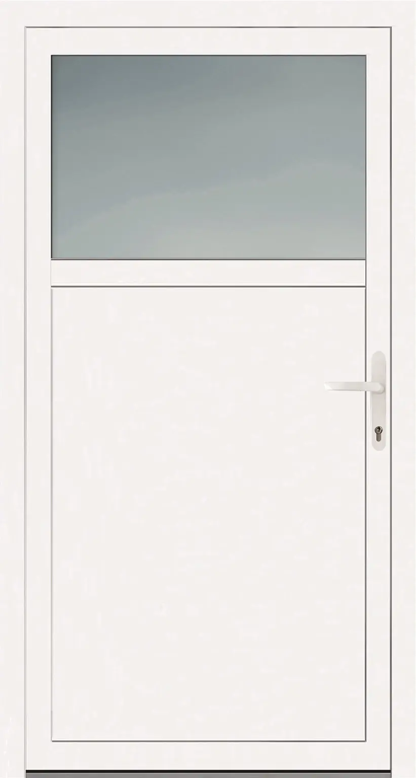 Panto Nebeneingangstür Kunststoff Premium 510 98 x 198 cm DIN rechts weiß