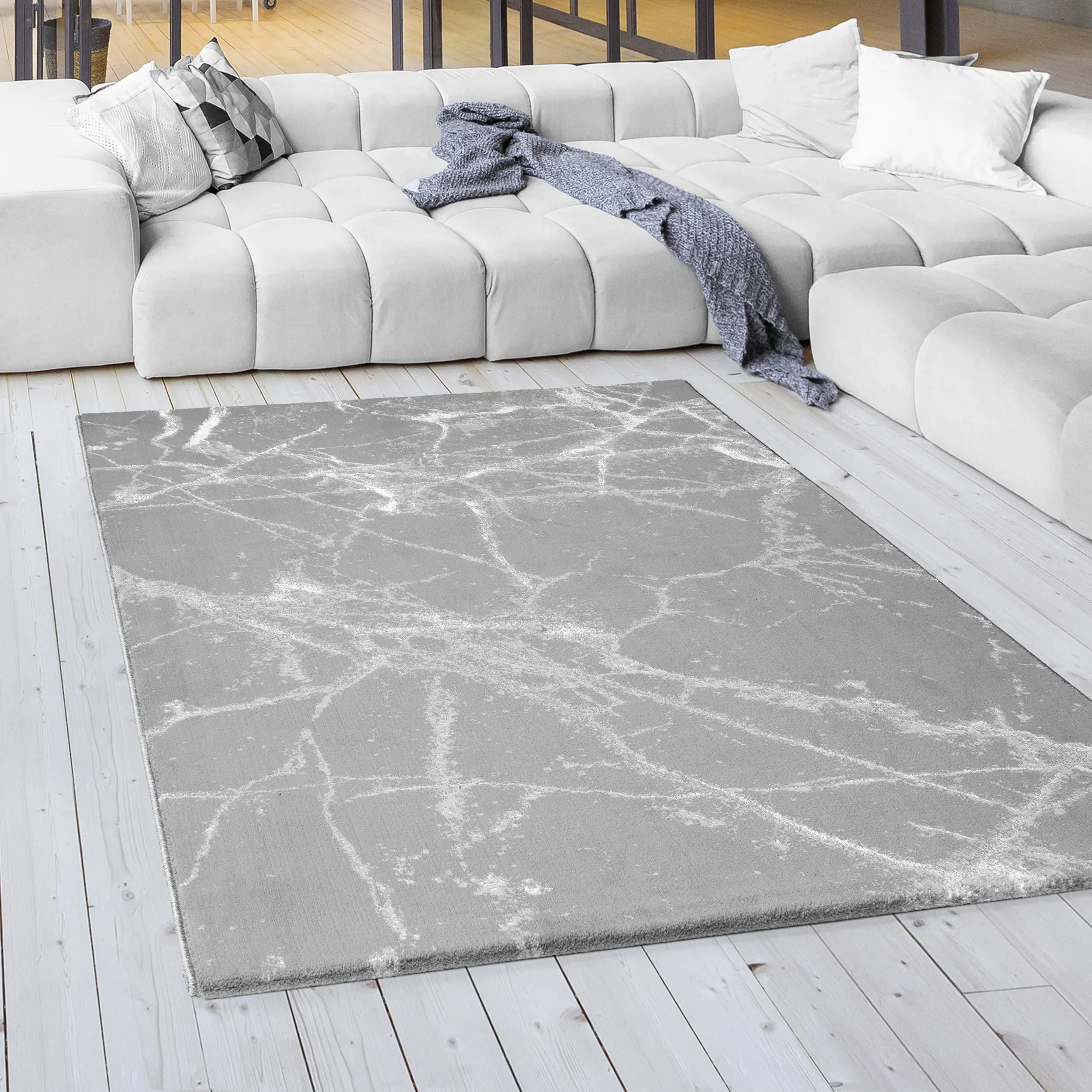 Teppich Lara 805 dunkelgrau, 160 x 230 cm