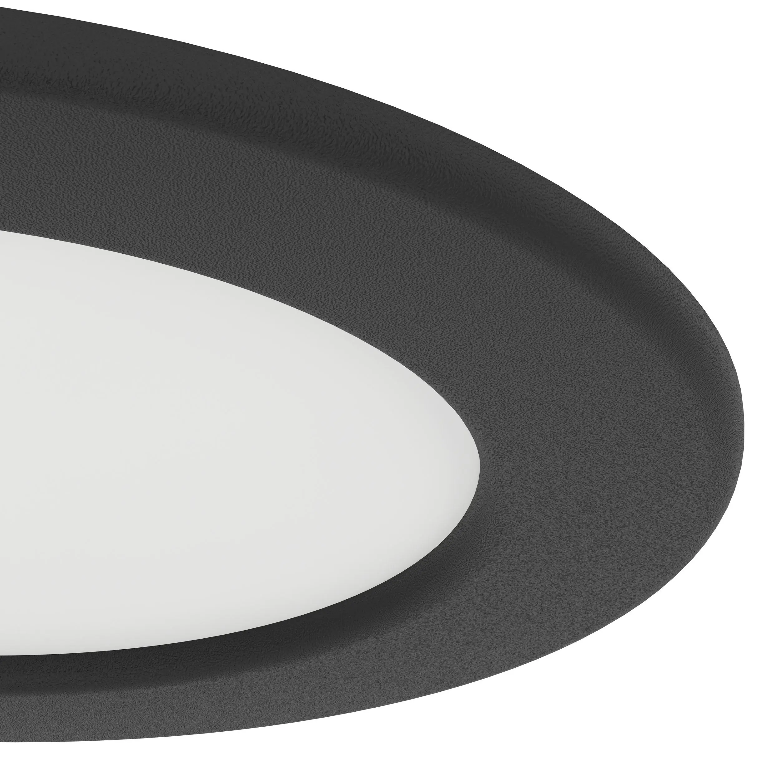 Eglo LED Einbauleuchte Fueva 6-Z schwarz Ø 12 cm RGB dimmbar