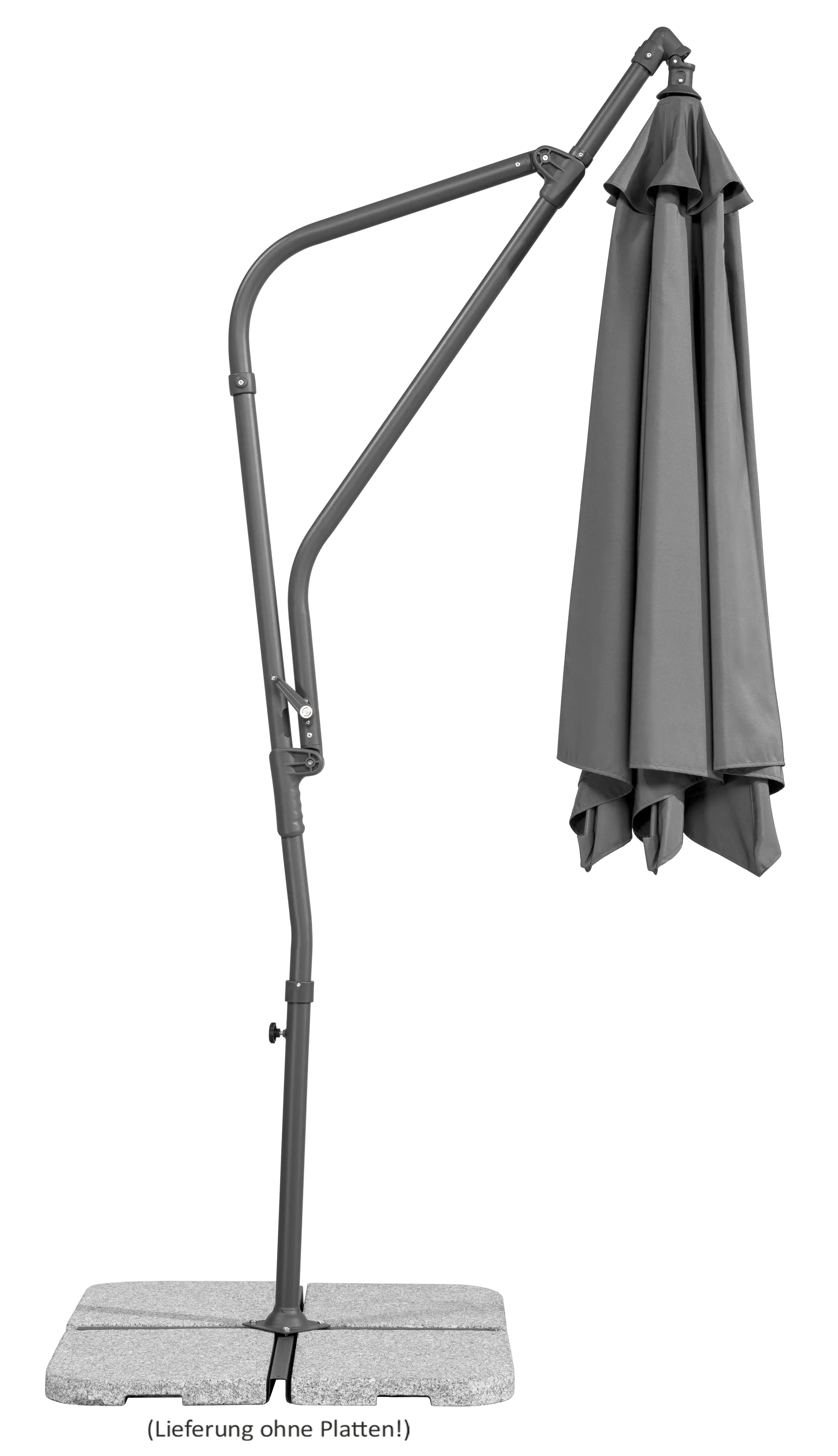 Schneider Ampelschirm Genua anthrazit Ø 300 cm