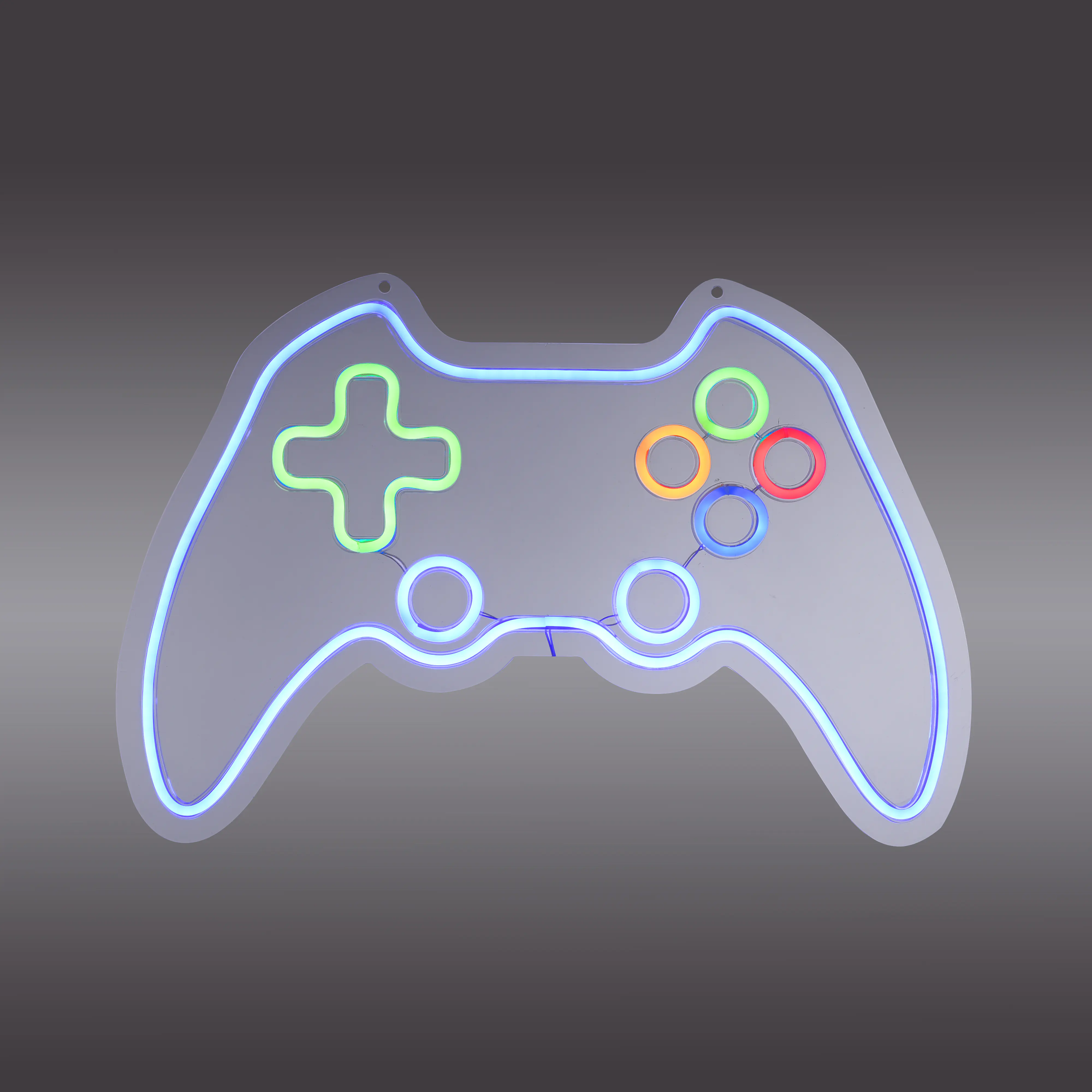 Just Light LED Dekoleuchte Gamer 60 x 1,5 x 40 cm
