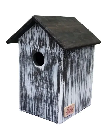 Nistkasten für kleine Vogelarten 18 x 17,5 cm braun