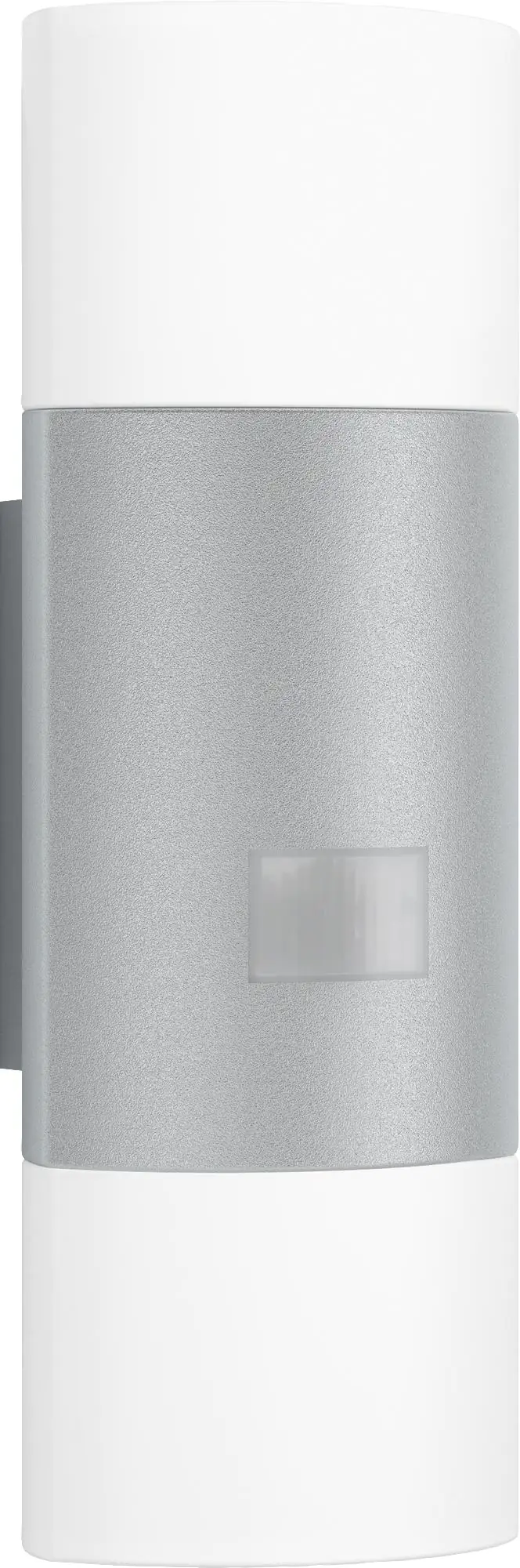 Steinel Außenleuchte L 910 S Silber Up- & Downlight mit Sensor 5 m