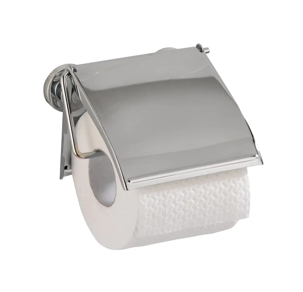 Wenko Power-Loc Papierrollenhalter Cover chrom