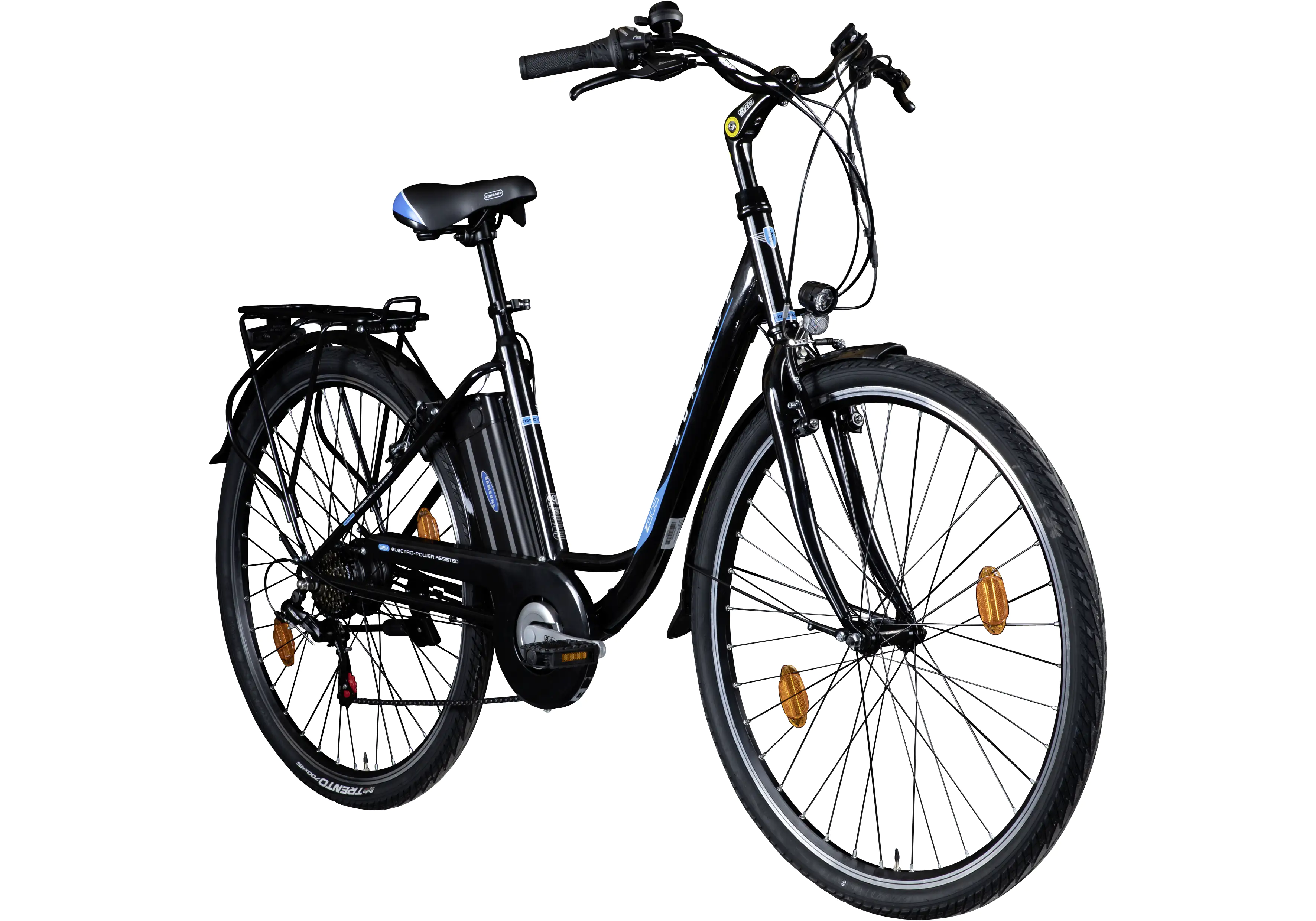 Zündapp E-Bike City Z505 700c 28 Zoll 6-Gang 536 Wh schwarz