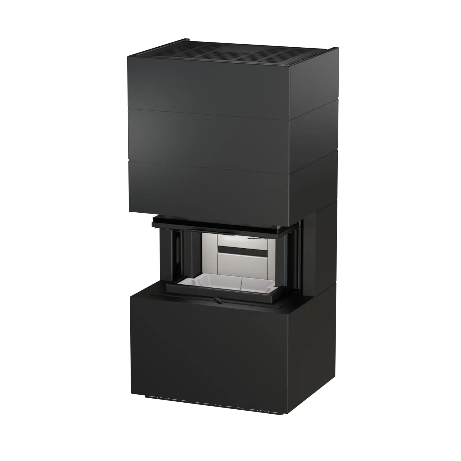 Thermia Kaminofen Adastra 700 Plus Line Stahl schwarz 9,5 kW