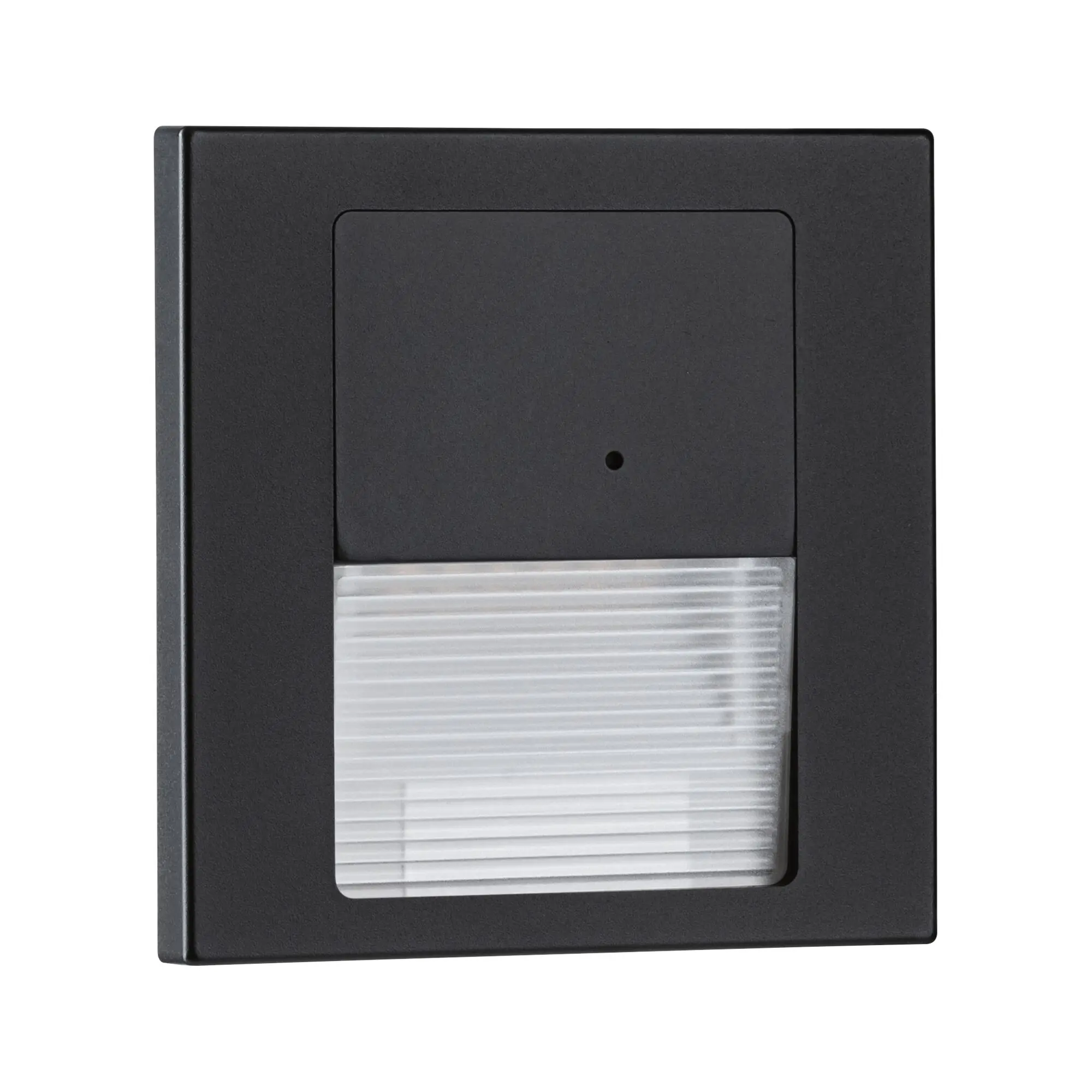 Paulmann LED Wand-Einbauleuchte Tsaro 1W Bewegunsmelder schwarz matt