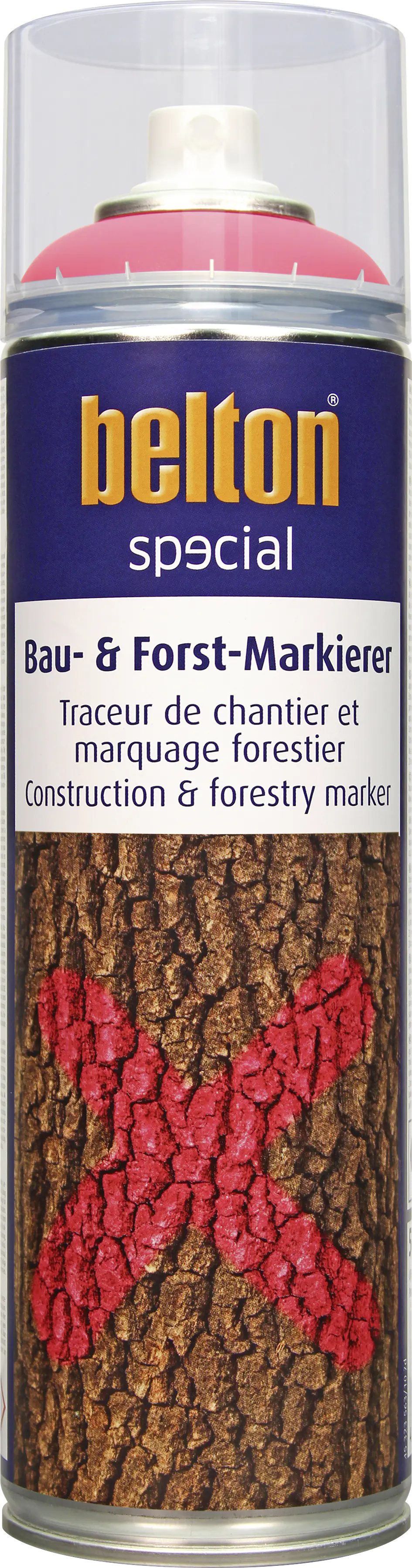 Belton special Bau- Forst-Markierer 500 ml neonrot
