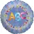 Folienballon Back to school bunt 19 x 13,5 cm