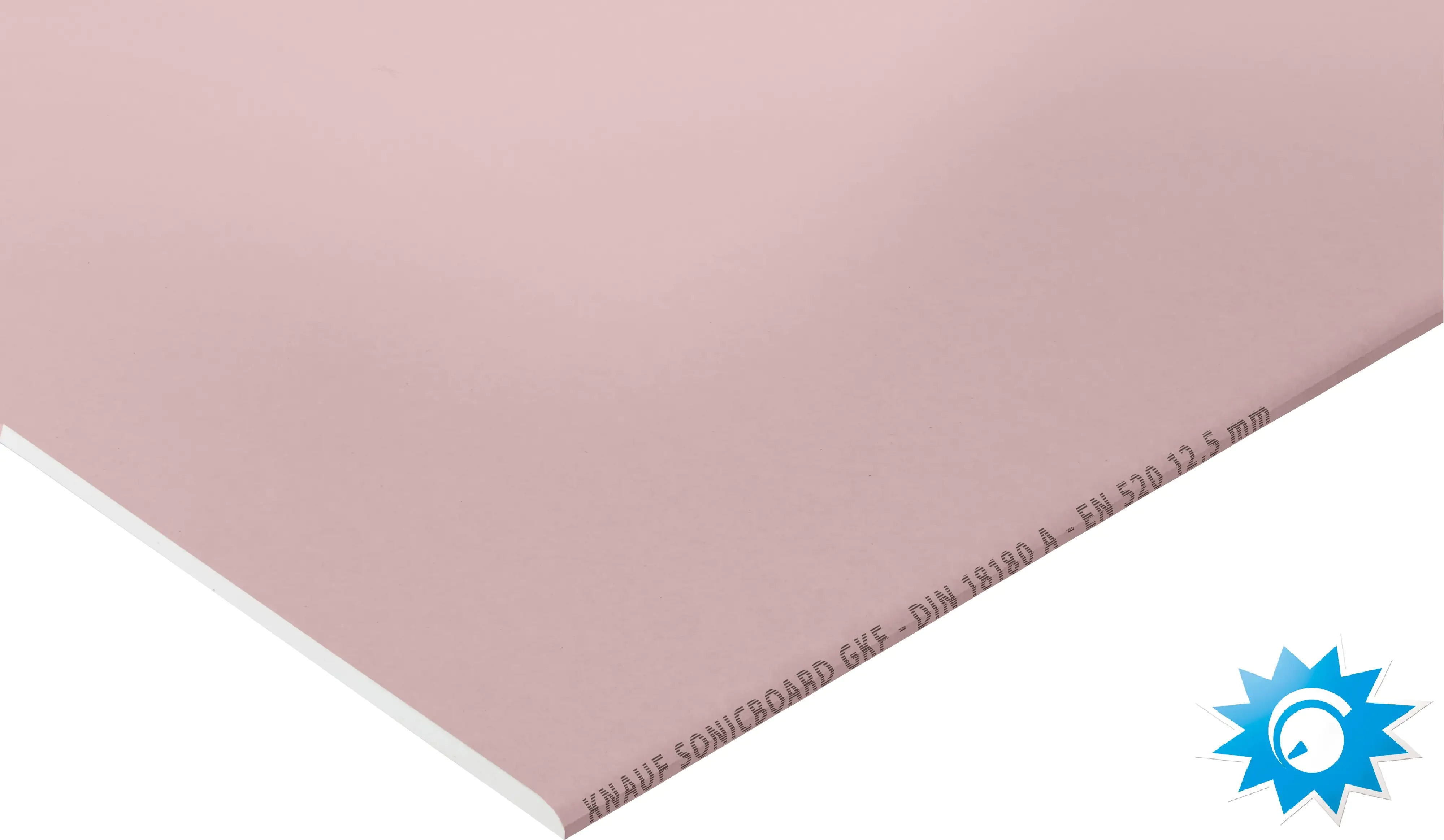 Knauf Gipskarton-Schallschutzplatte Sonicboard GKF 200 x 60 cm 12,5 mm