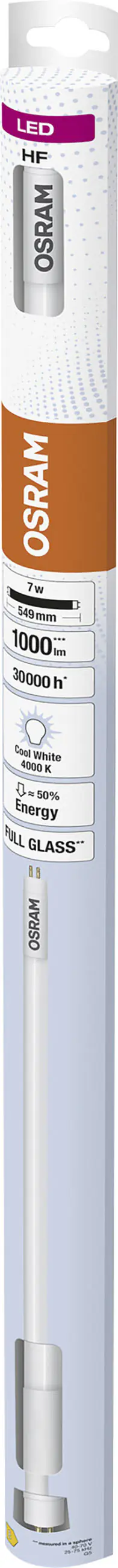 Osram LED Röhre 54,9 cm G5 7 W neutralweiß