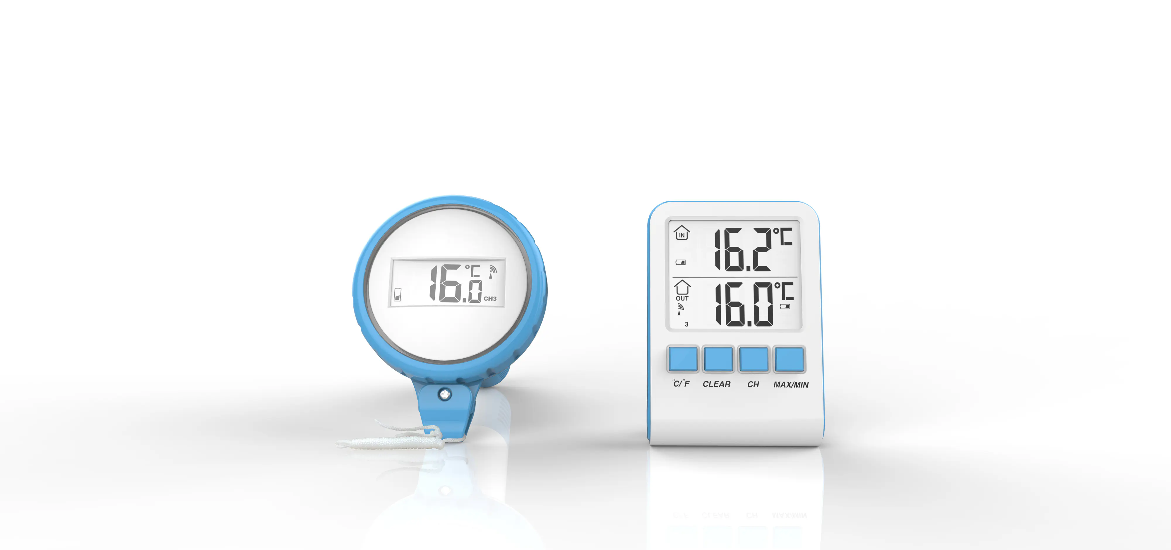 Steinbach Wireless Pool-Thermometer mehrfarbig