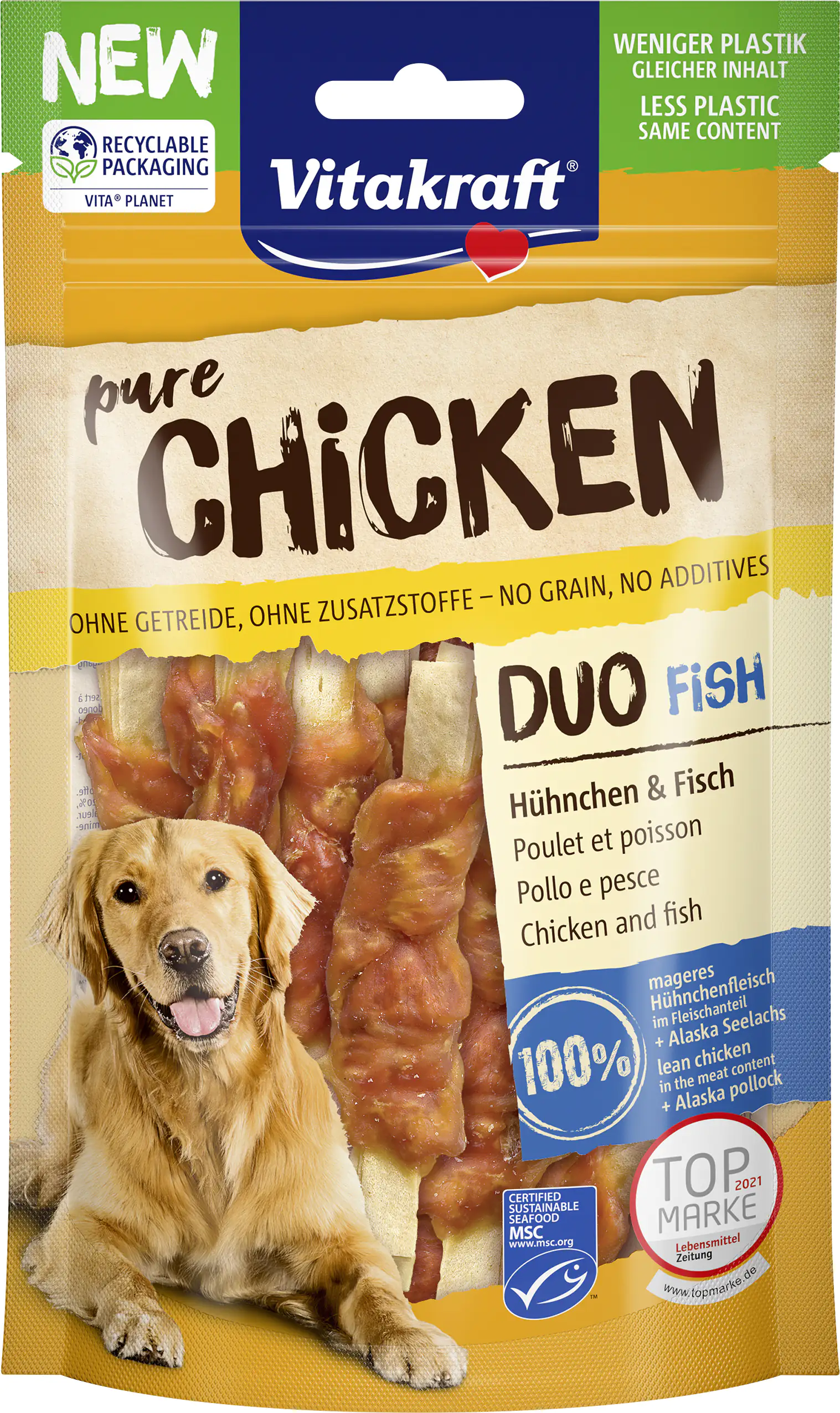 Vitakraft CHICKEN Duo® Hühnchen & Fisch MSC 80 g