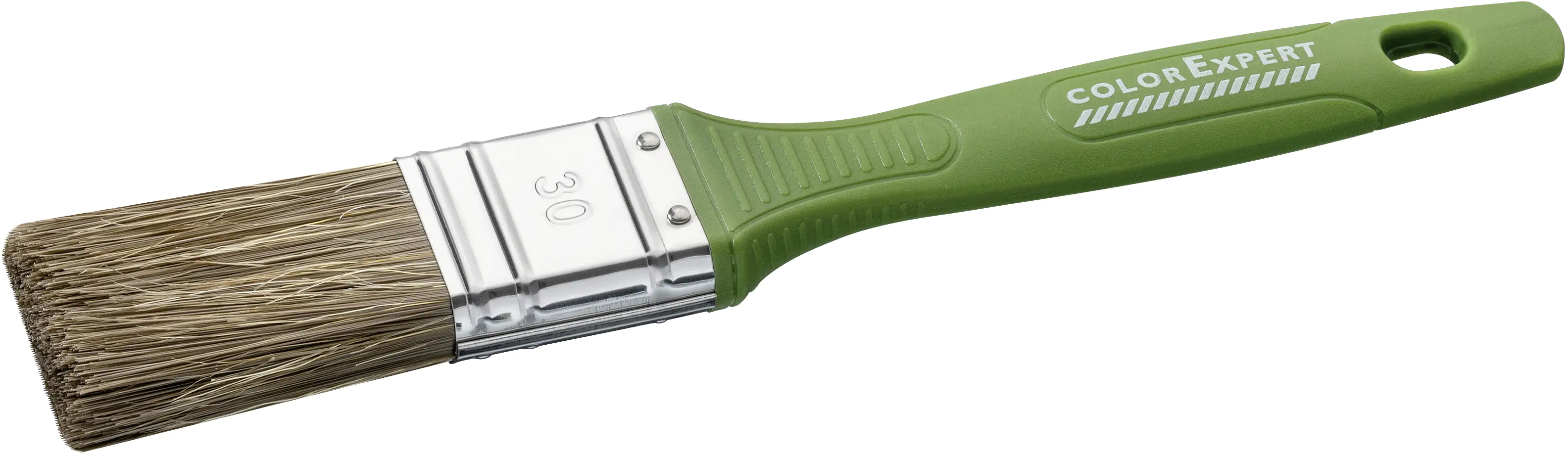 Color Expert Lasur-Flachpinsel Mischborste 30 mm 6. Stärke, Kunststoffstiel