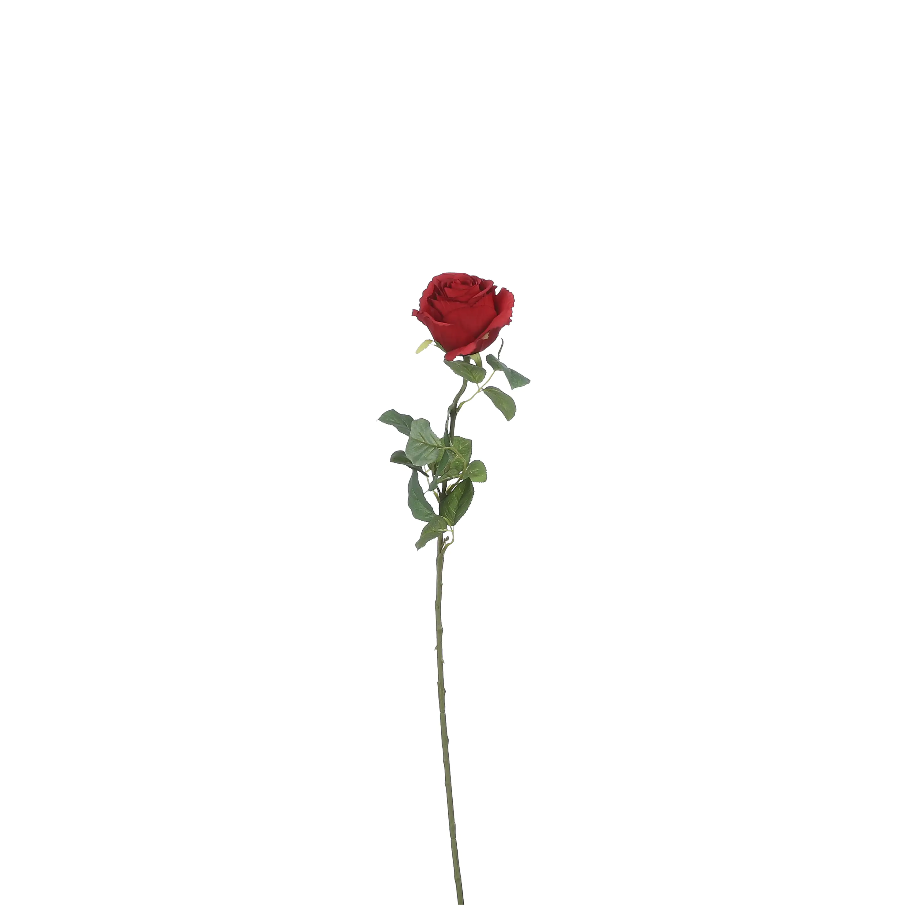 Mica künstliche Rose rot 69 cm