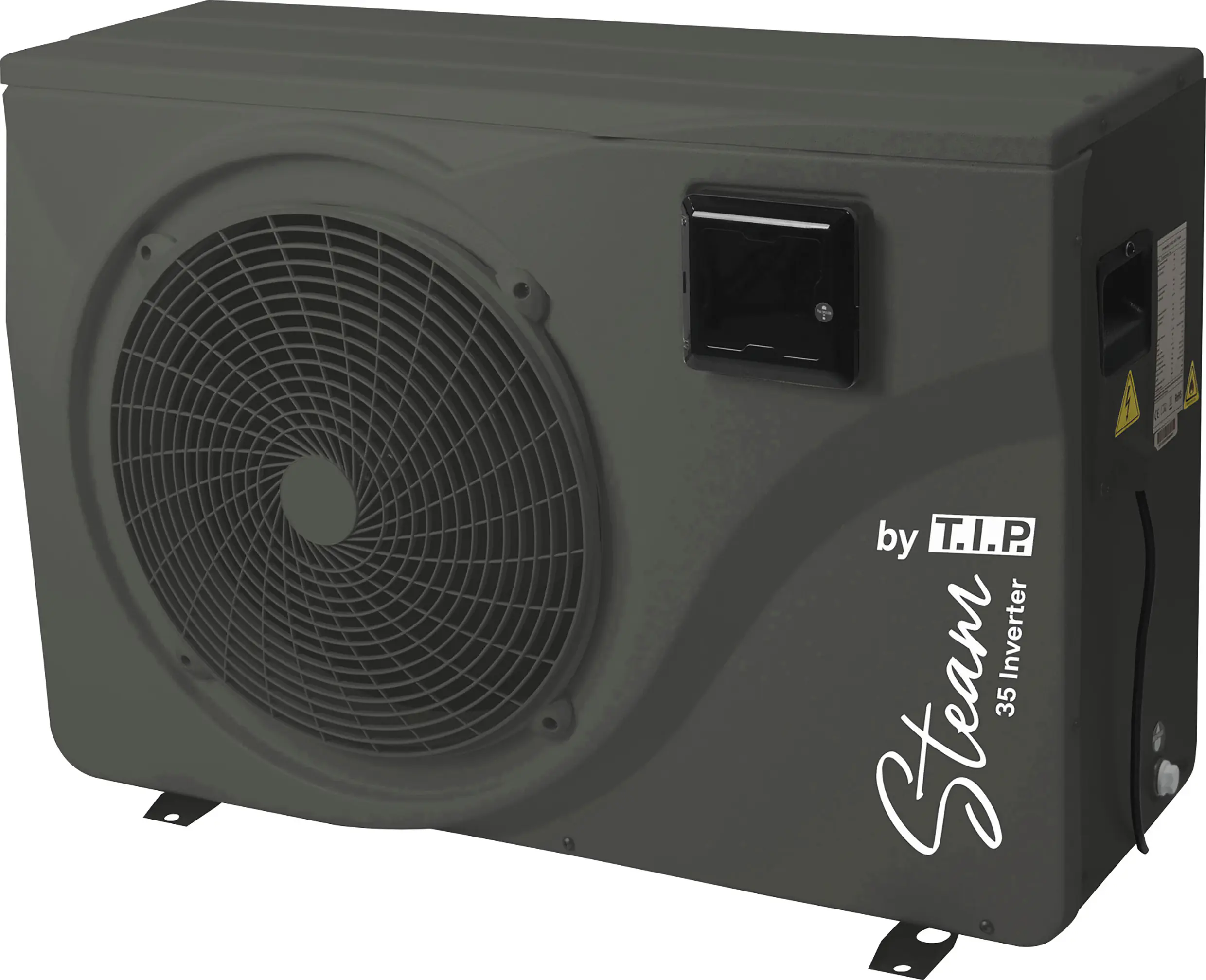 T.I.P. Pool-Wärmepumpe STEAM 35 Inverter, Invertertechnologie, für Pools bis 35 m³
