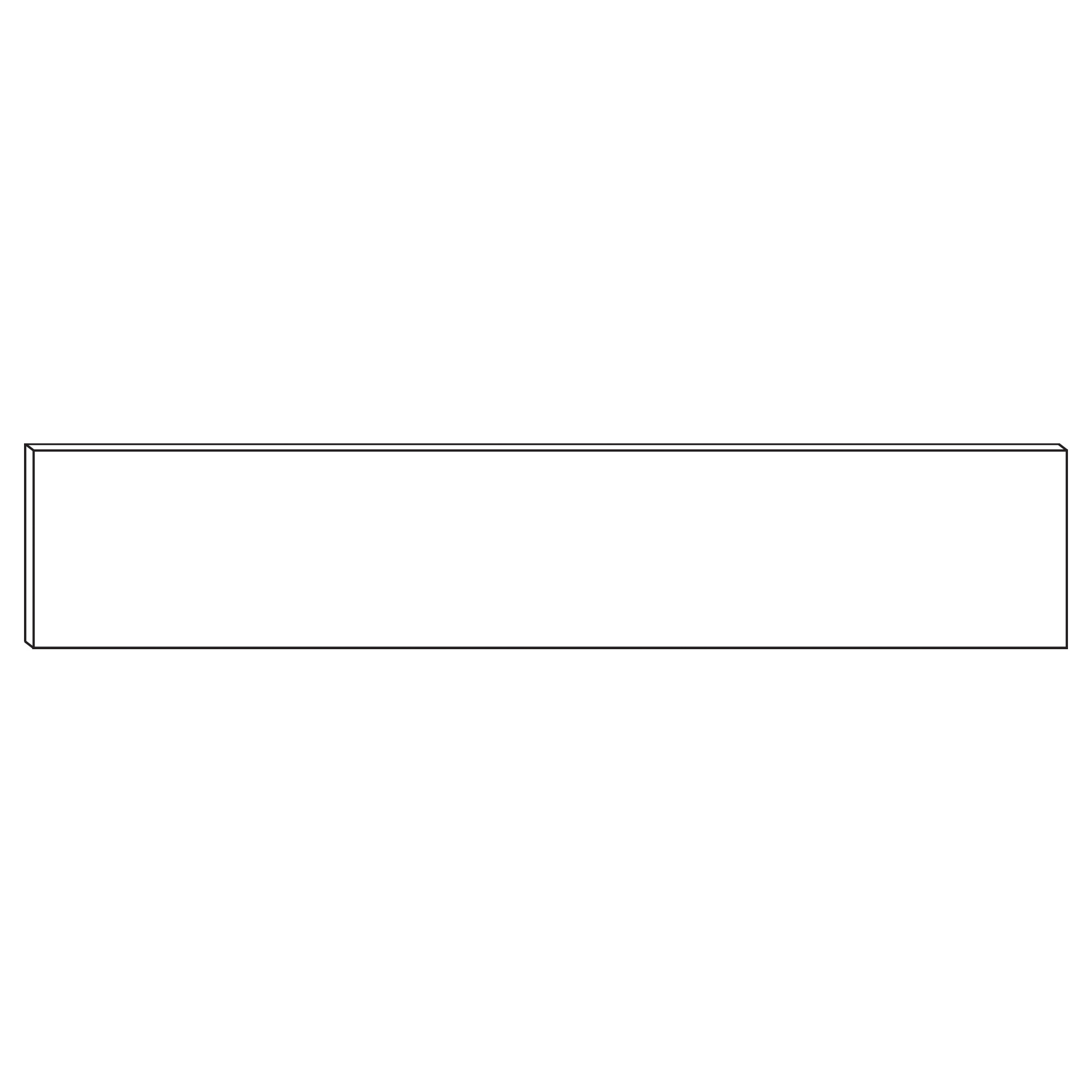 Wetwall Alloy Spritzschutzwand 80 x 25 cm Bianco Venato 