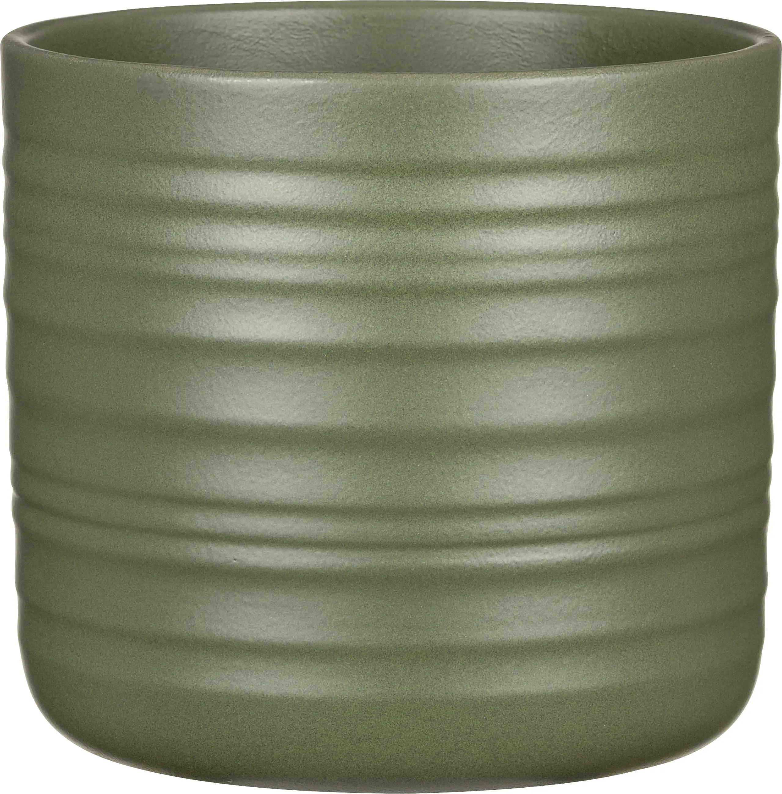 Scheurich Übertopf Serie Forest Green 850 Keramik grün Ø 20 x 18 cm 
