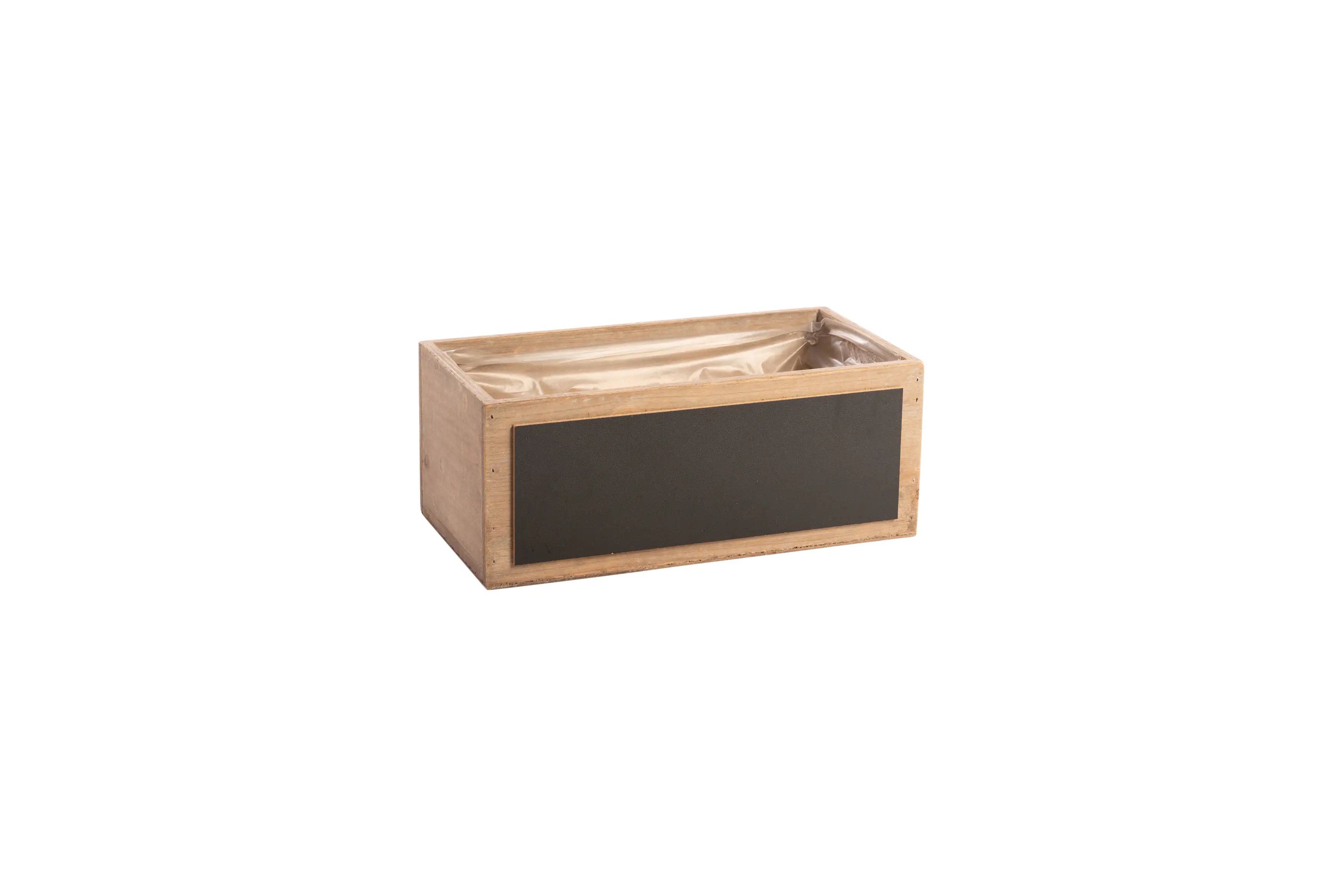 Freese Holzkiste Holz-Pflanzkiste, cappuccino 25 x 13 x 10 cm