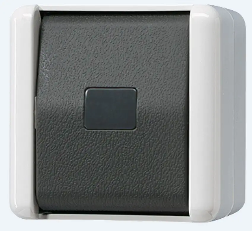 Jung WG800 Taster grau, Jung
