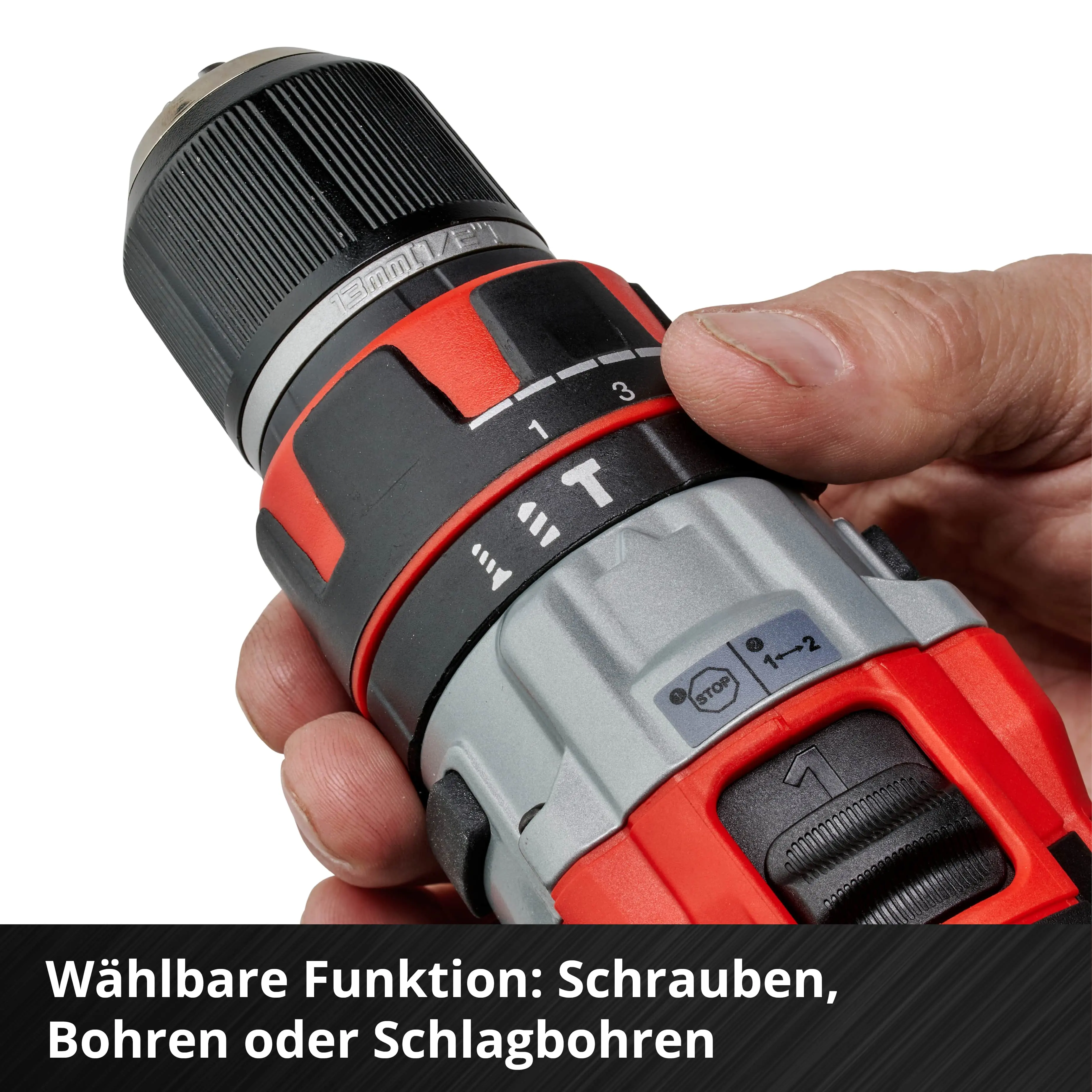Einhell Professional Akku-Schlagbohrschrauber TP-CD 18 Li-i BL Set 2 Ah