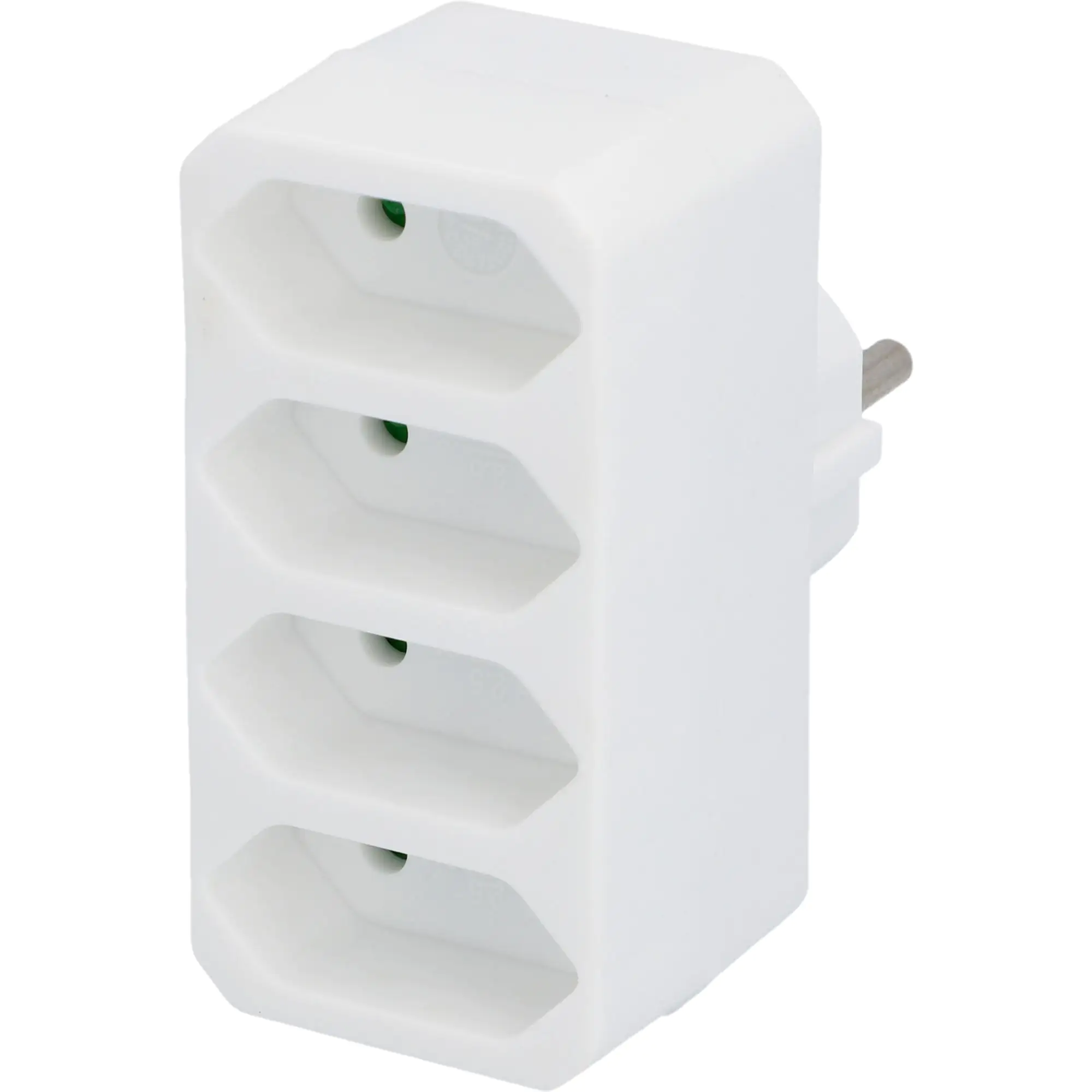 Euro-Adapter 4-fach weiß