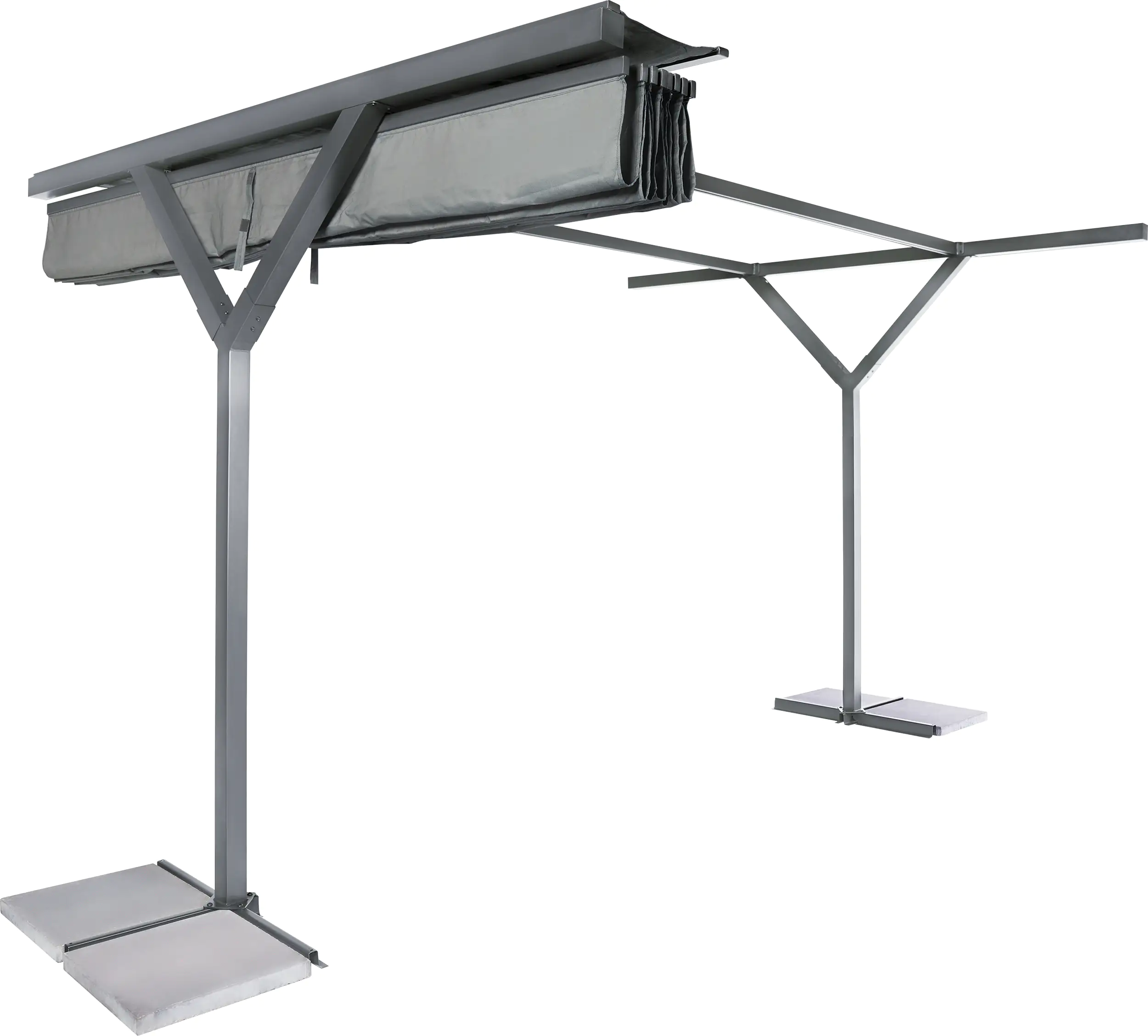Primaster Raffpavillon Easy 300 x 360 cm anthrazit