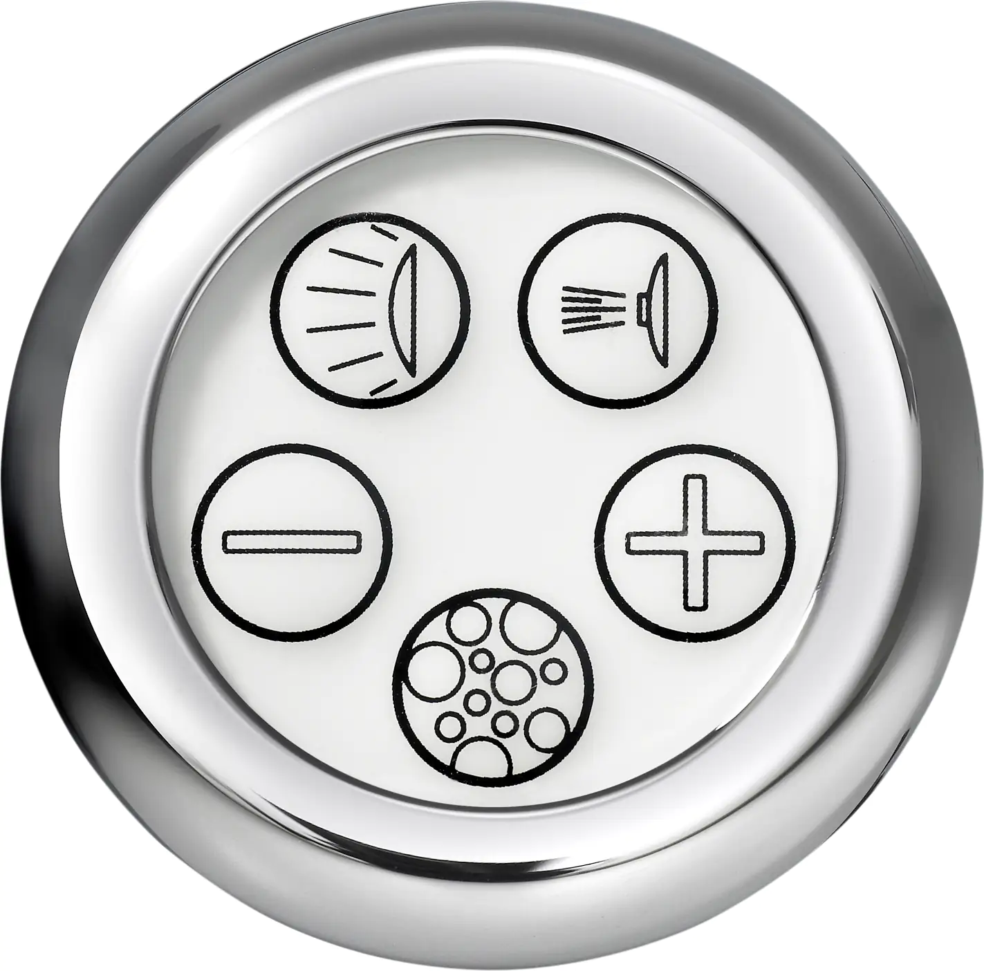 Ottofond Whirlpool Tampico 170 x 75 cm, weiß, mit 2 LED Farblichtwechslern