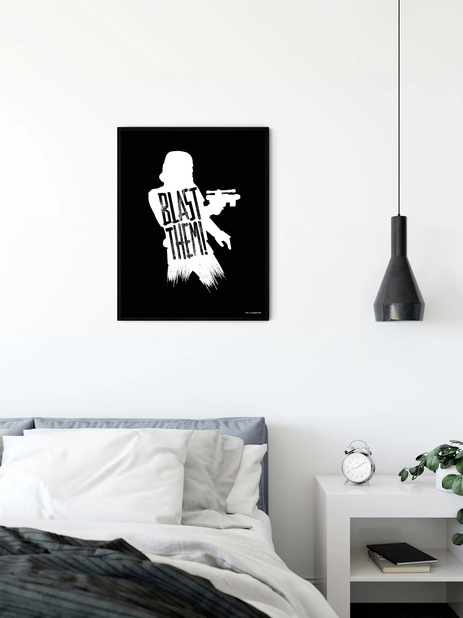 Komar Wandbild SW Sil Stormtrooper 50 x 70 cm