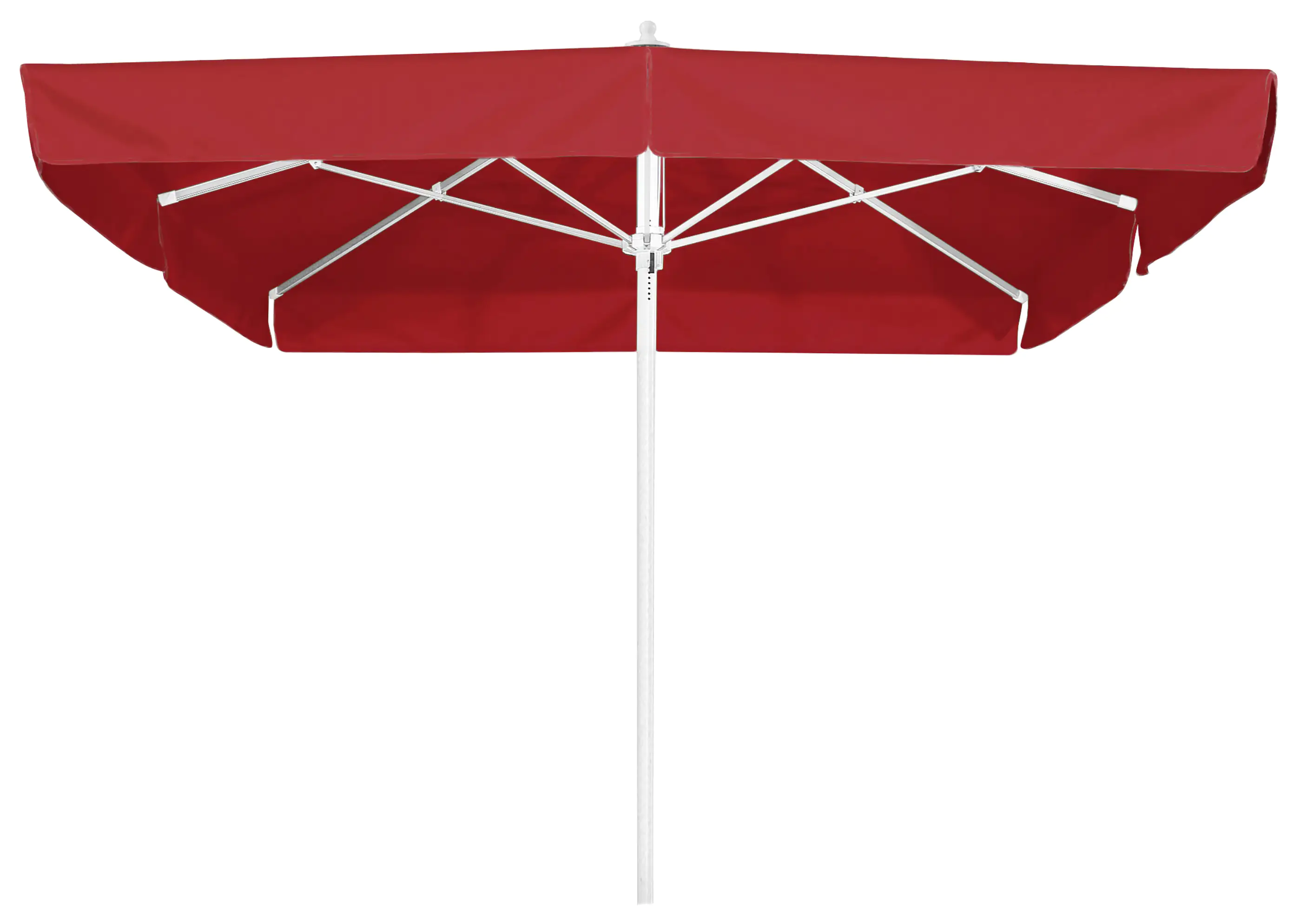 Schneider Sonnenschirm Quadro rot 300 x 300 cm