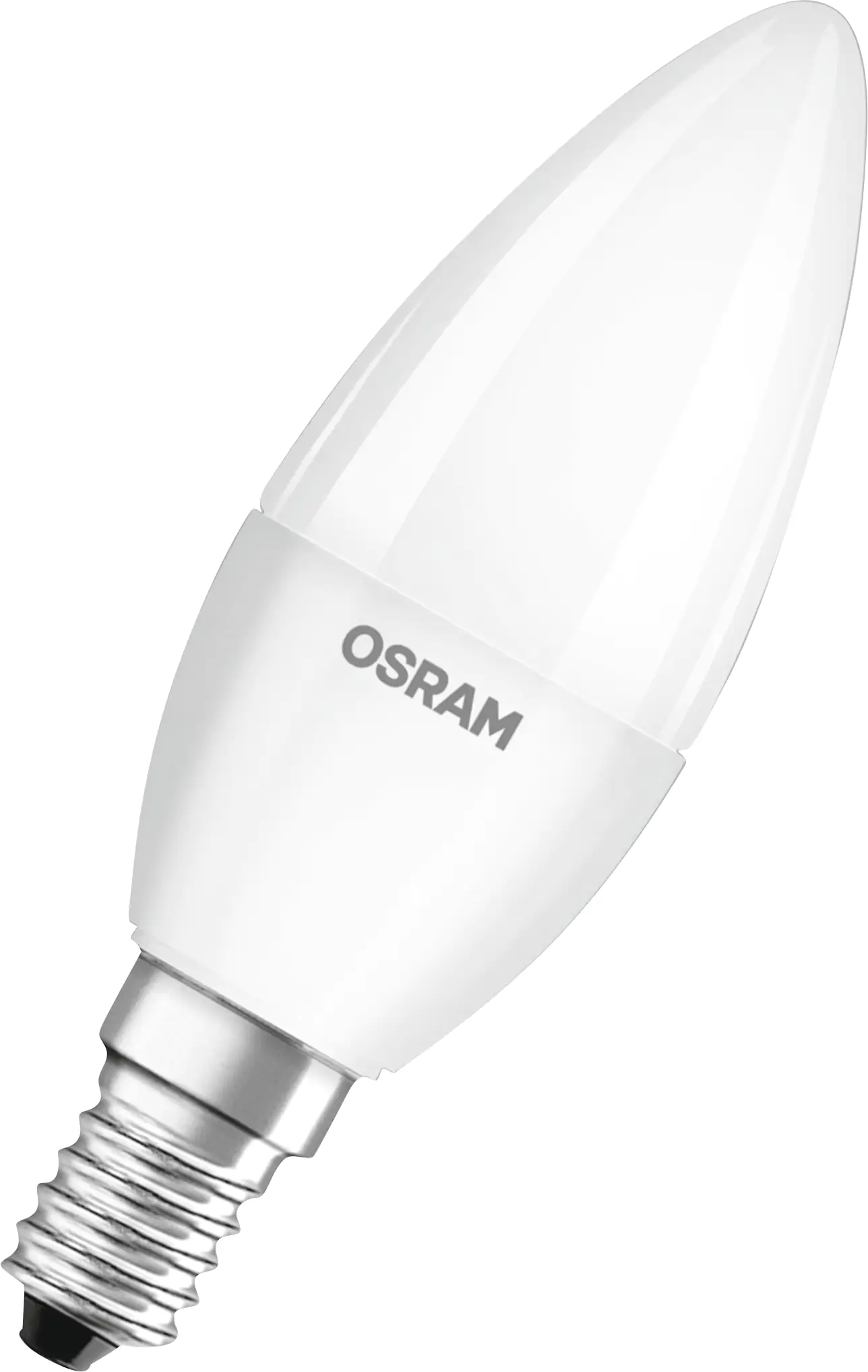 Bellalux LED Leuchtmittel Classic B40 E14 4,9 W 2er Pack warmweiß, weiß matt