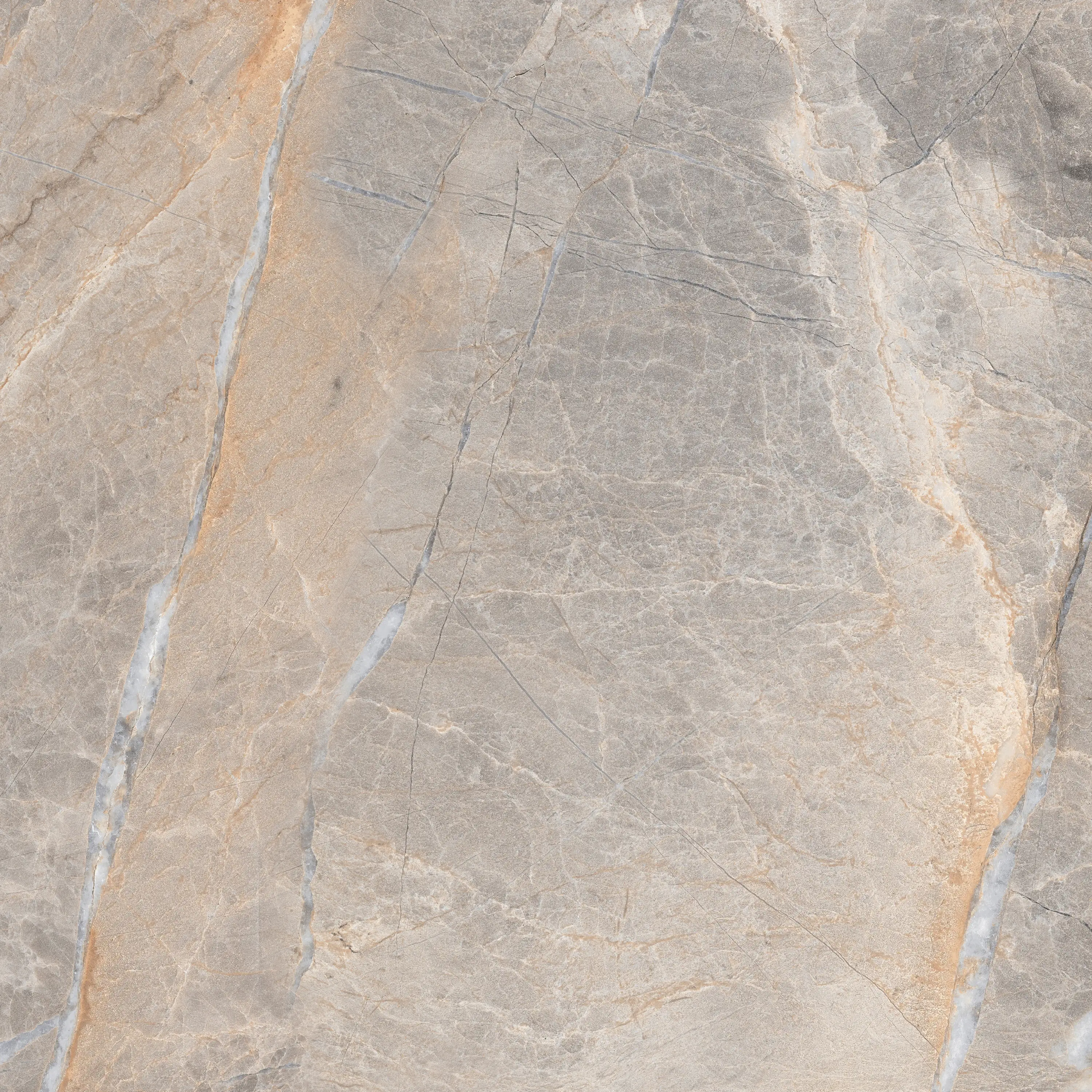 Bodenfliese Feinsteinzeug Alanya 60 x 60 cm grau