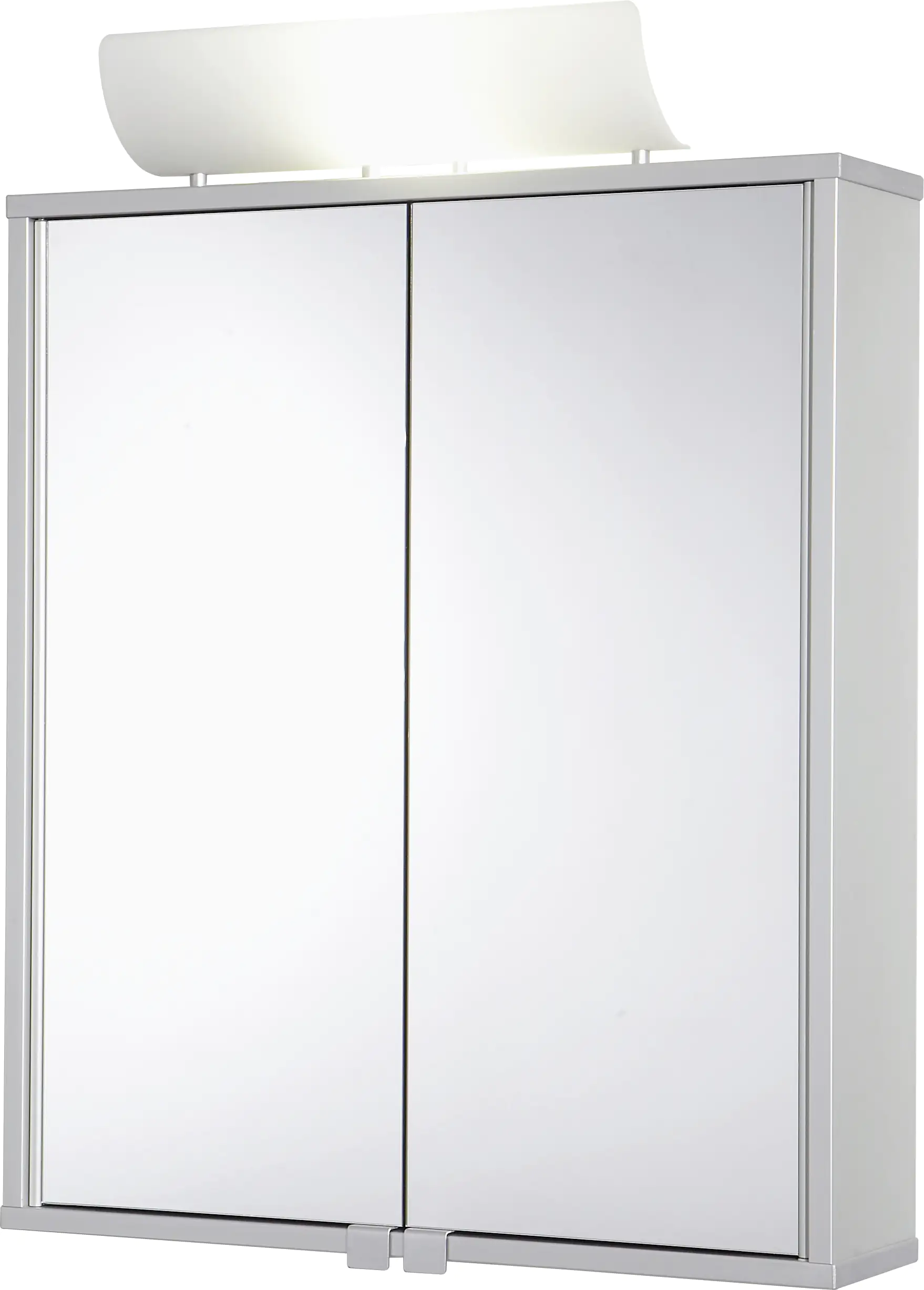 Jokey Spiegelschrank Alu-Smart 2 türig Aluminium