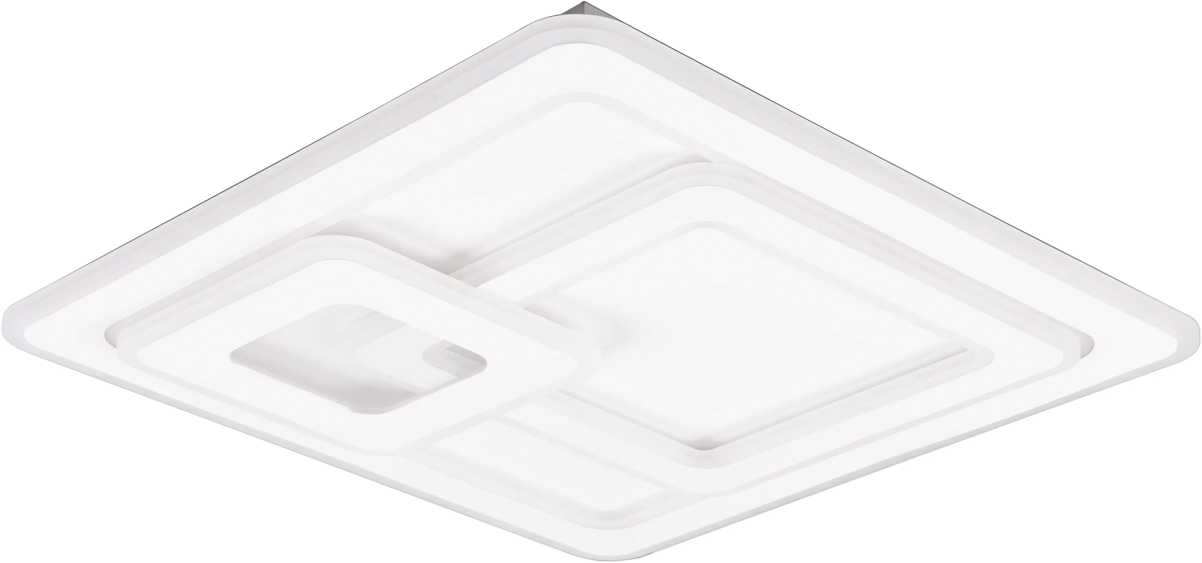 Trio Leuchten LED Deckenleuchte Mita weiß 51,5 cm dimmbar