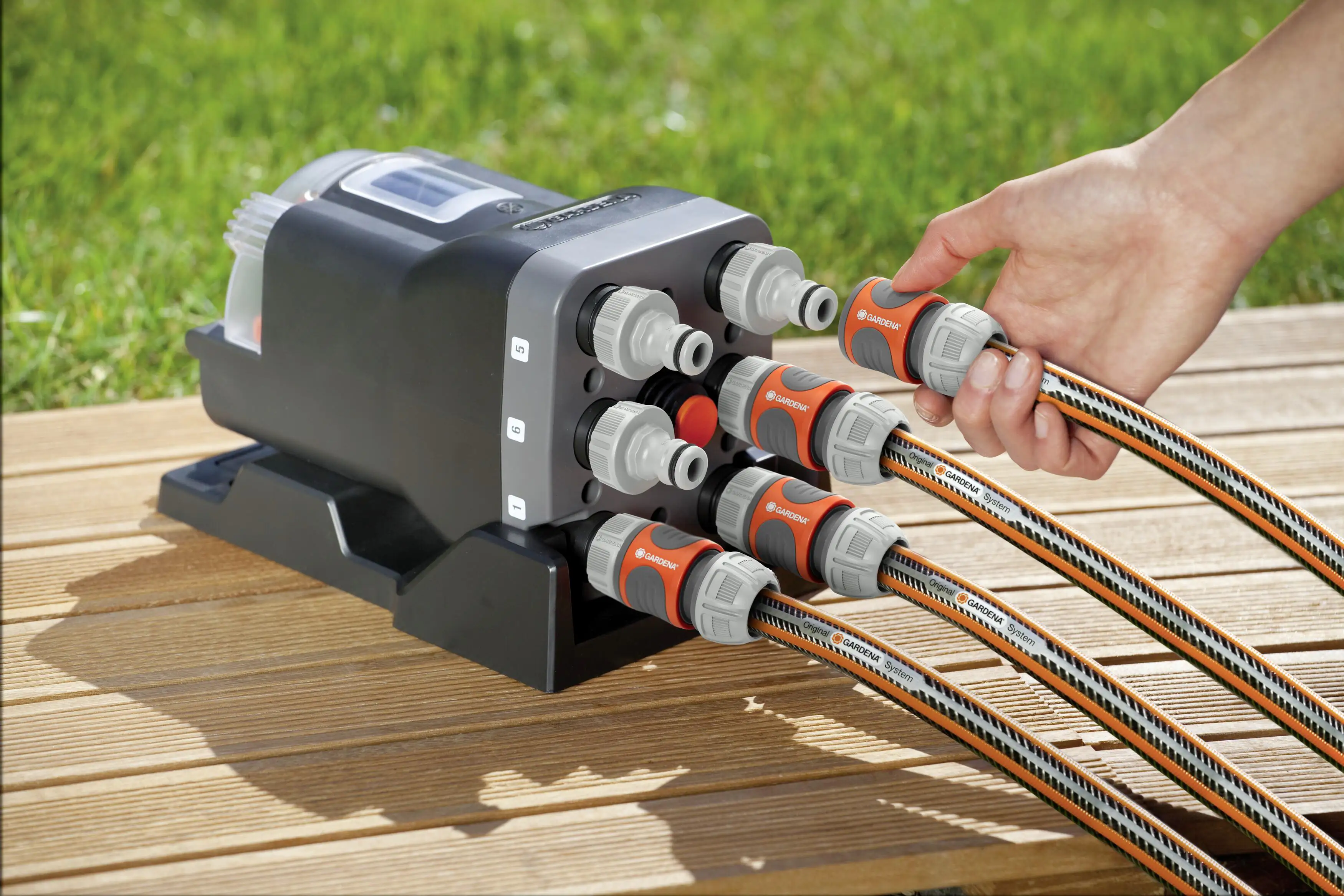 Gardena Wasserverteiler automatik