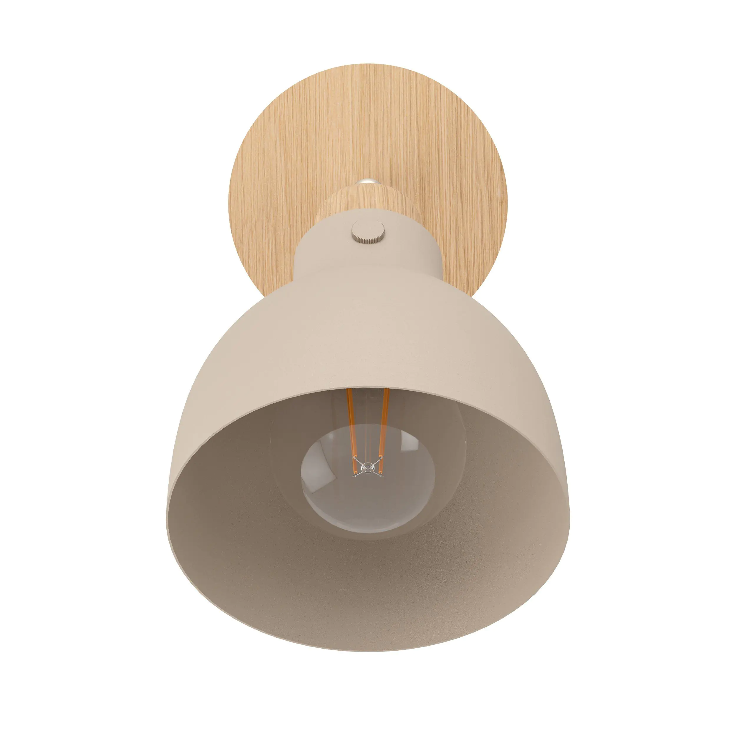 Eglo 1er Spot Arrecife 1xE27, max. 28W, sand/holzoptik
