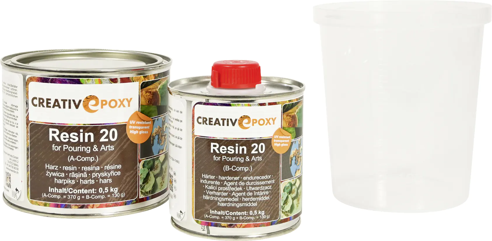 Creativ Epoxy Gießharz Resin 20  - 500 g