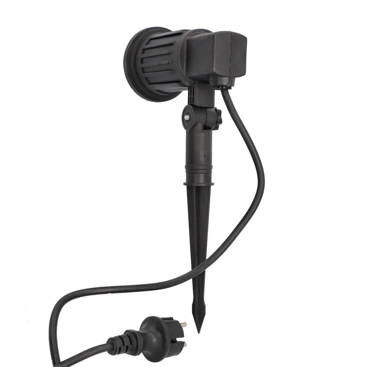 Unitec LED-Wegeleuchte mit Erdspieß 1,5 m schwarz