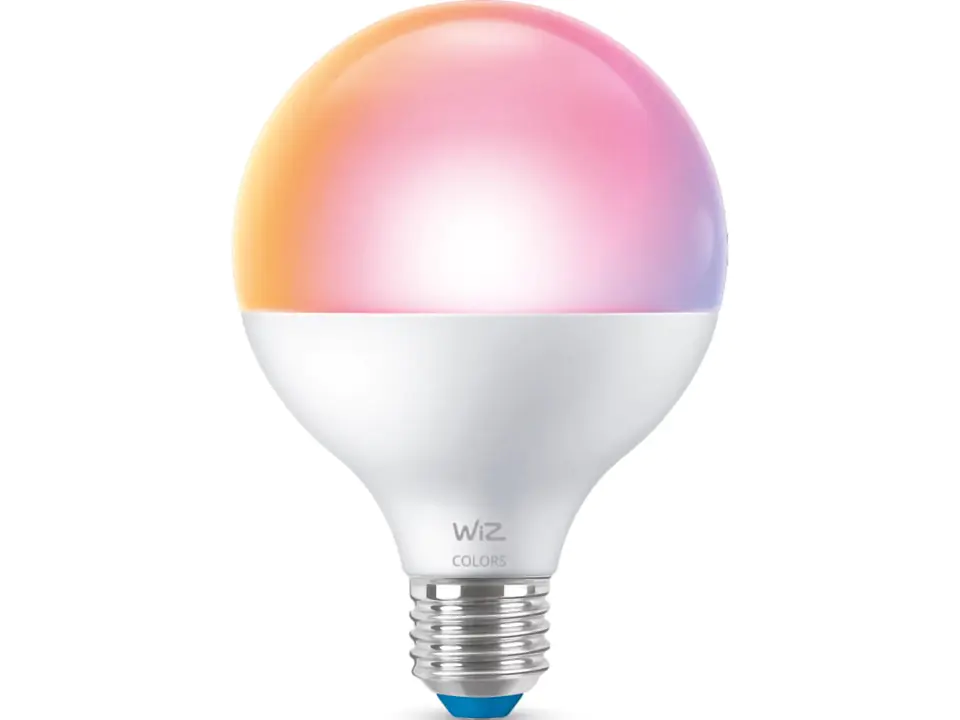 WIZ LED-Leuchtmittel Globe G95 E27 11W warmweiß bis kaltweiß smart RGB