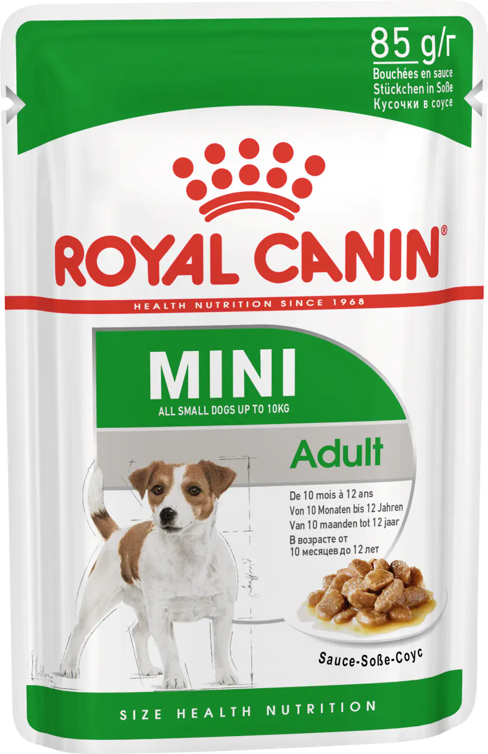 Royal Canin Hundenassfutter Adult 85 g Mini in Soße