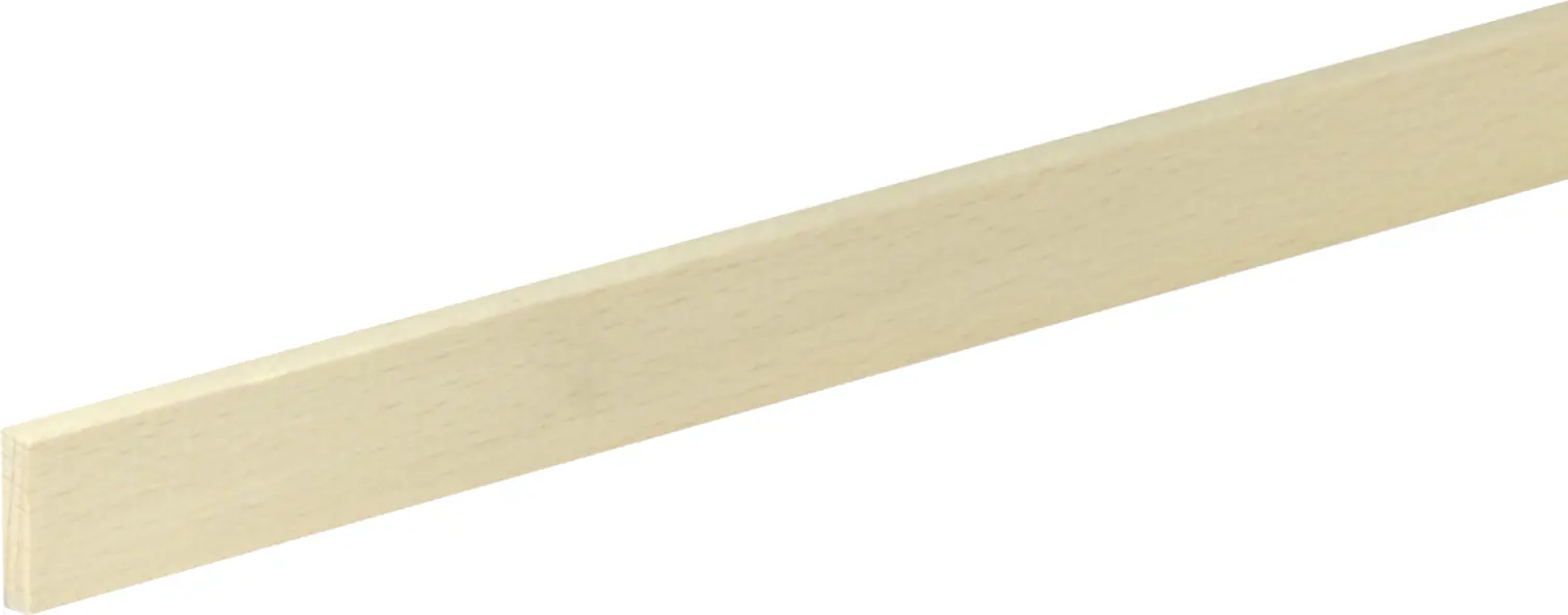 FN Neuhofer Flachleiste 95 cm 20 x 5 mm Buche