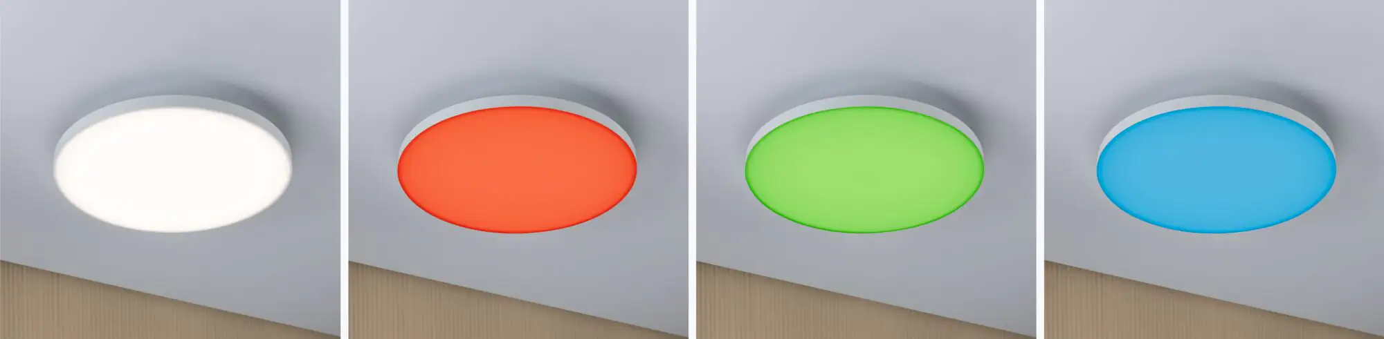 Paulmann LED Panel Velora Ø 40 cm weiß Zigbee RGBW