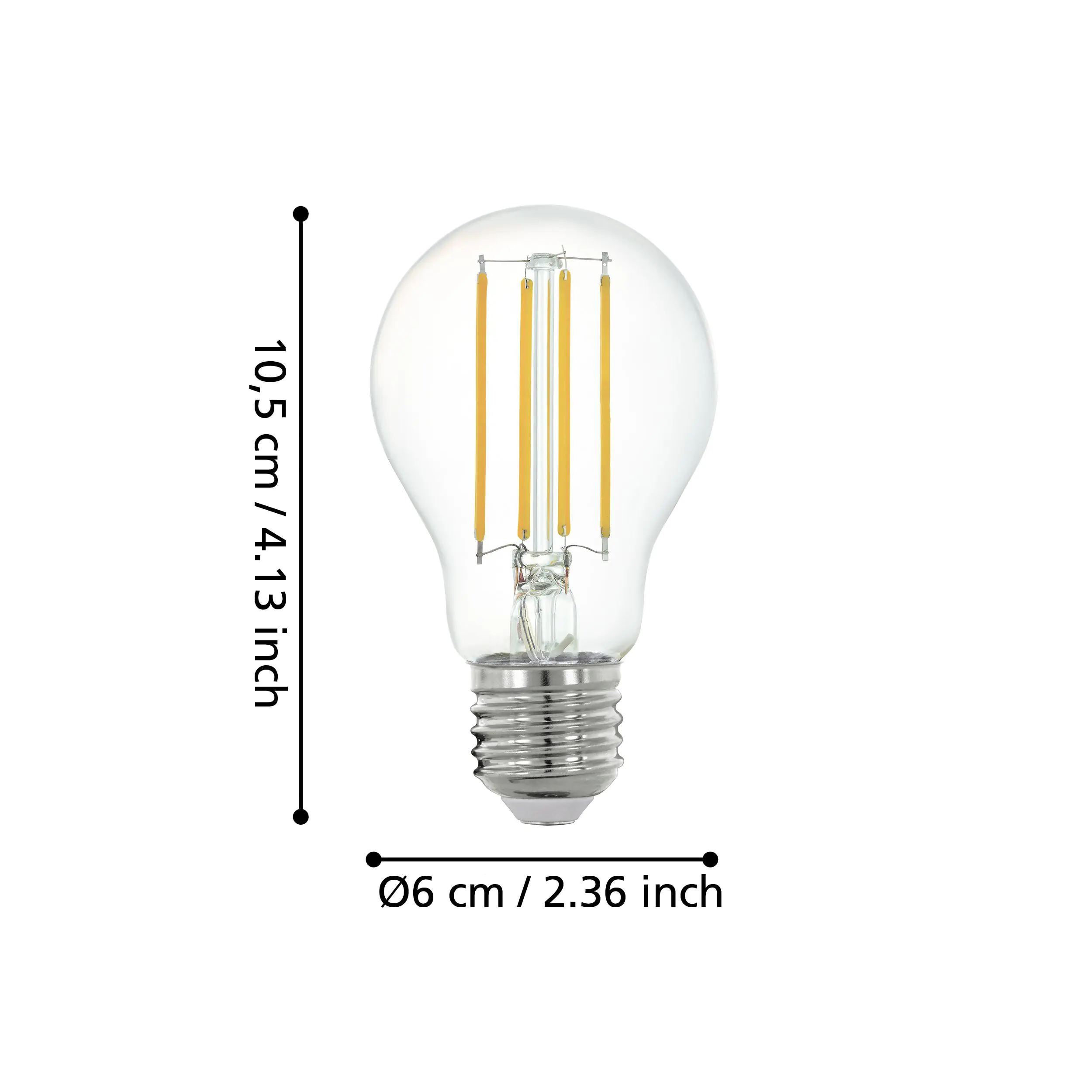 Eglo Connect LED Leuchtmittel-Z A60 Birnenform E27-6W Smart Home connect.Z