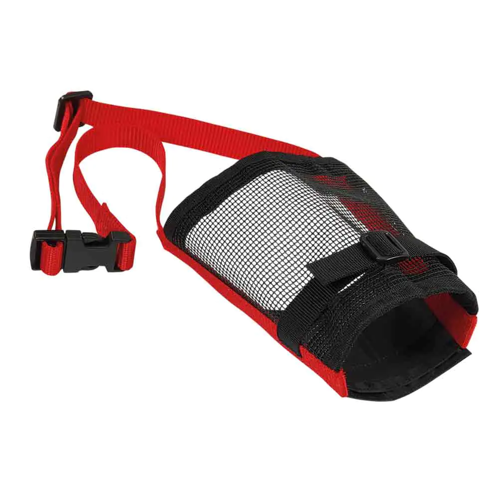 Nobby Hundemaulkorb verstellbar XL rot