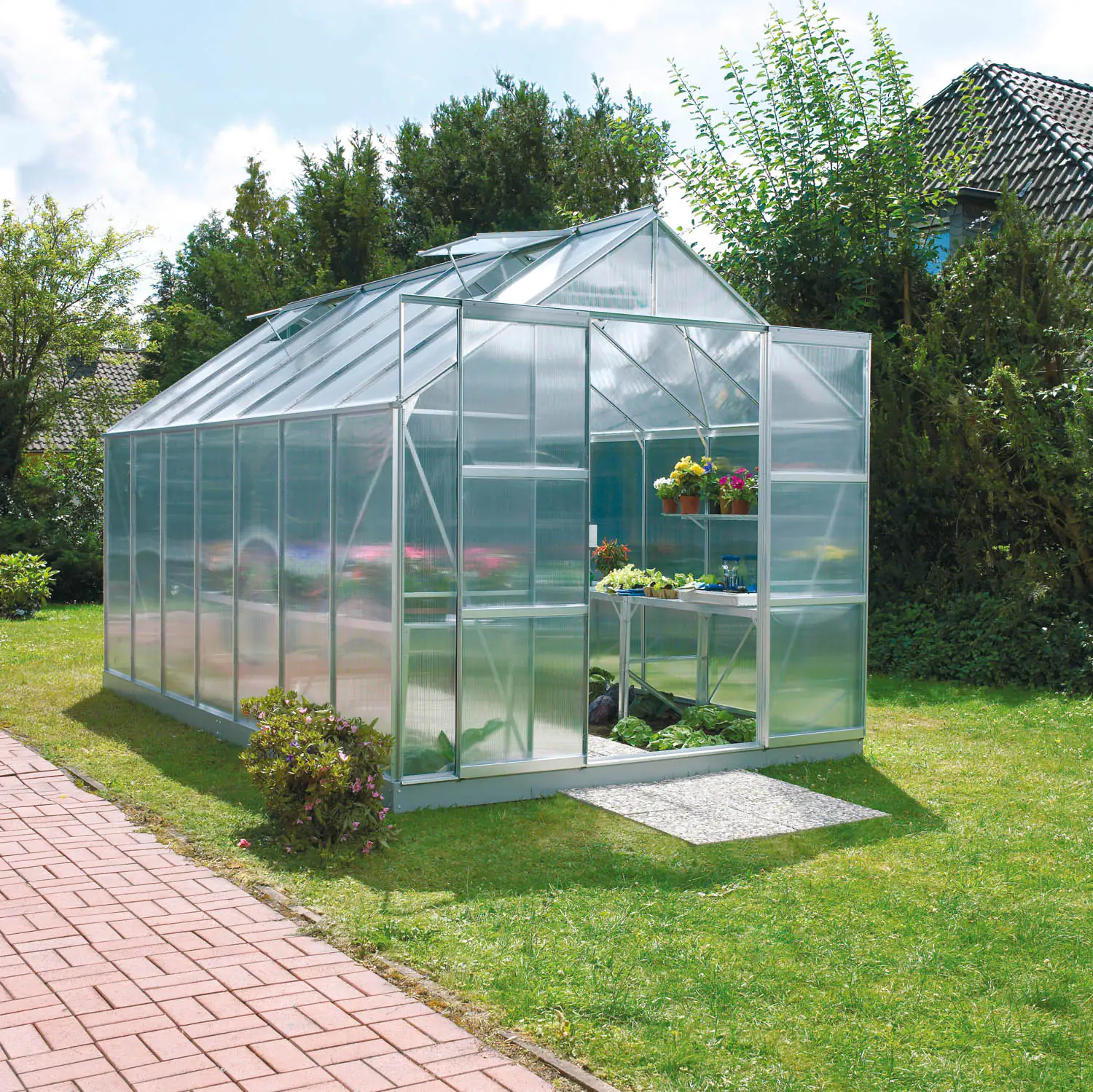 Vitavia Gewächshaus Mars 11500 445 x 257 cm 4 mm HPK